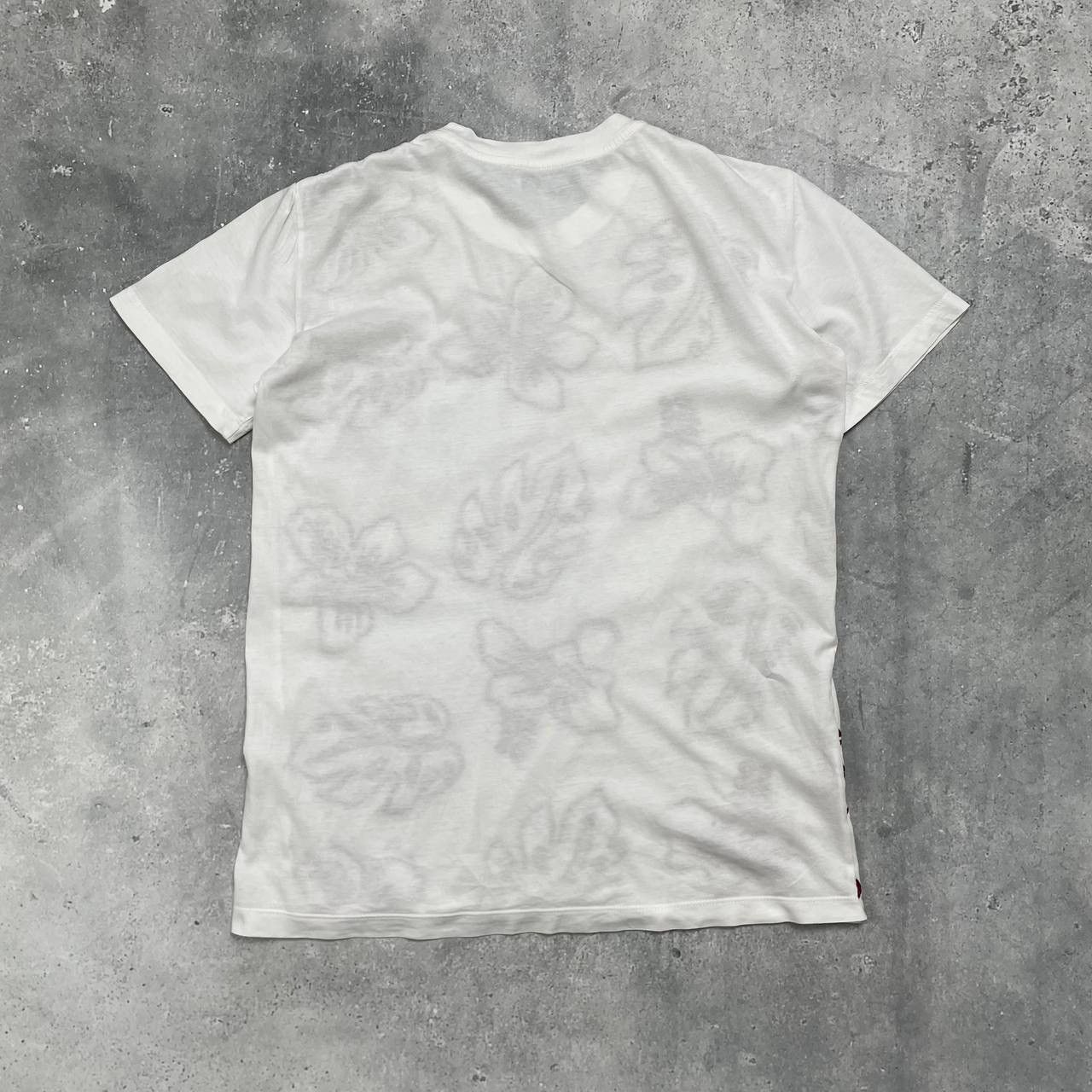 Designer × Prada Prada Milano Embroidered Floral Print T Shirt Women’s Size S Size S / US 4 / IT 40 - 18 Thumbnail
