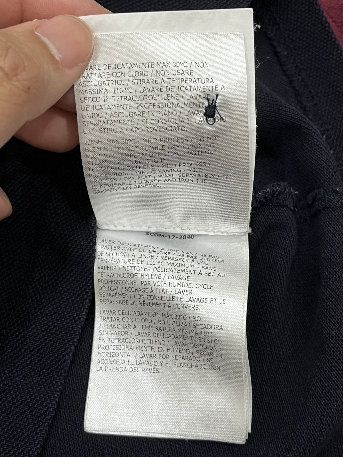 Moncler Steals Moncler Maglia Polo Manica Corta 👕 Size US M / EU 48-50 / 2 - 9 Thumbnail