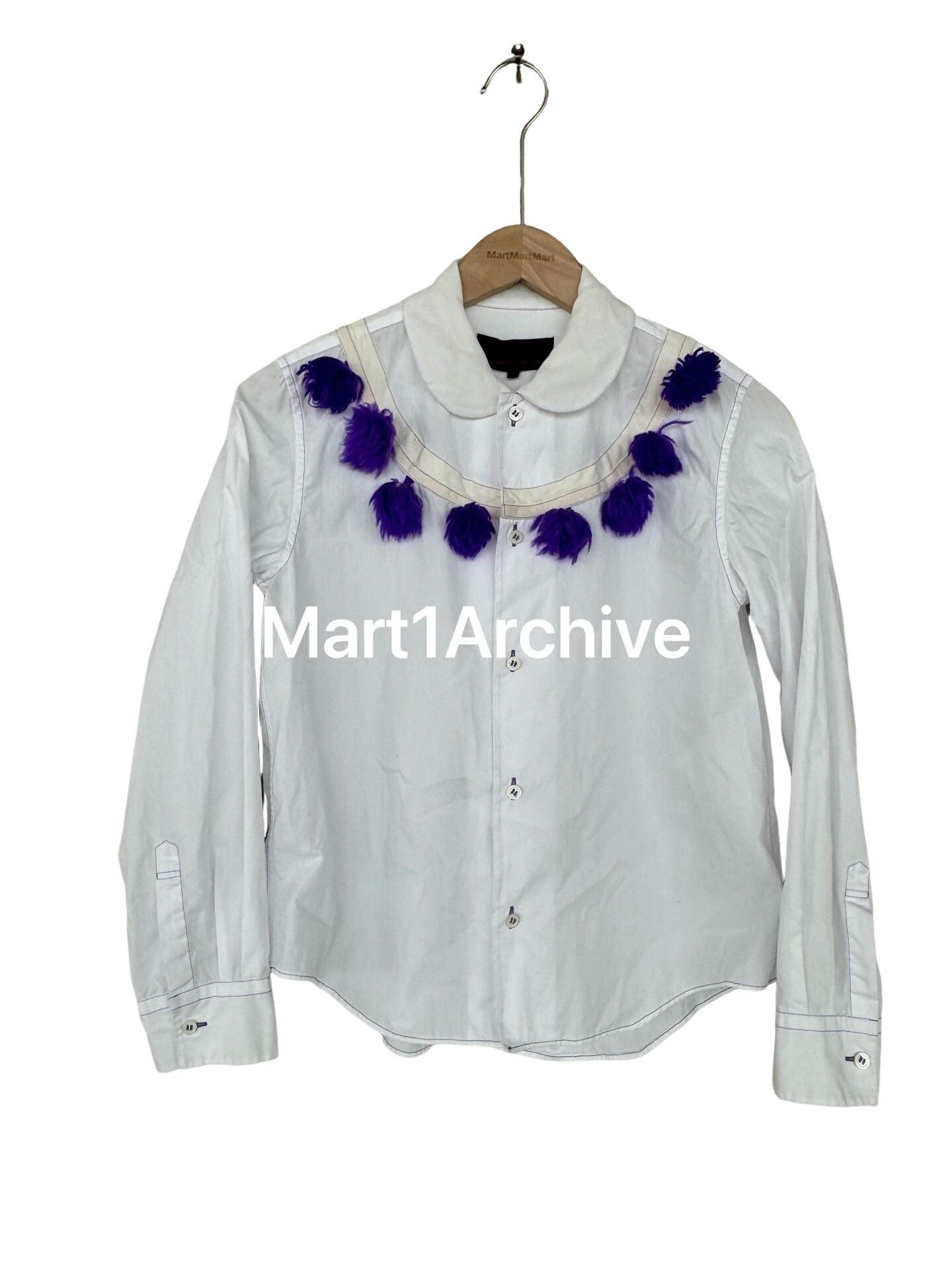Comme des Garcons Comme Des Garçons Tricot Pom-Pom Button Up Shirt Size M Size M / US 6-8 / IT 42-44 - 1 Thumbnail