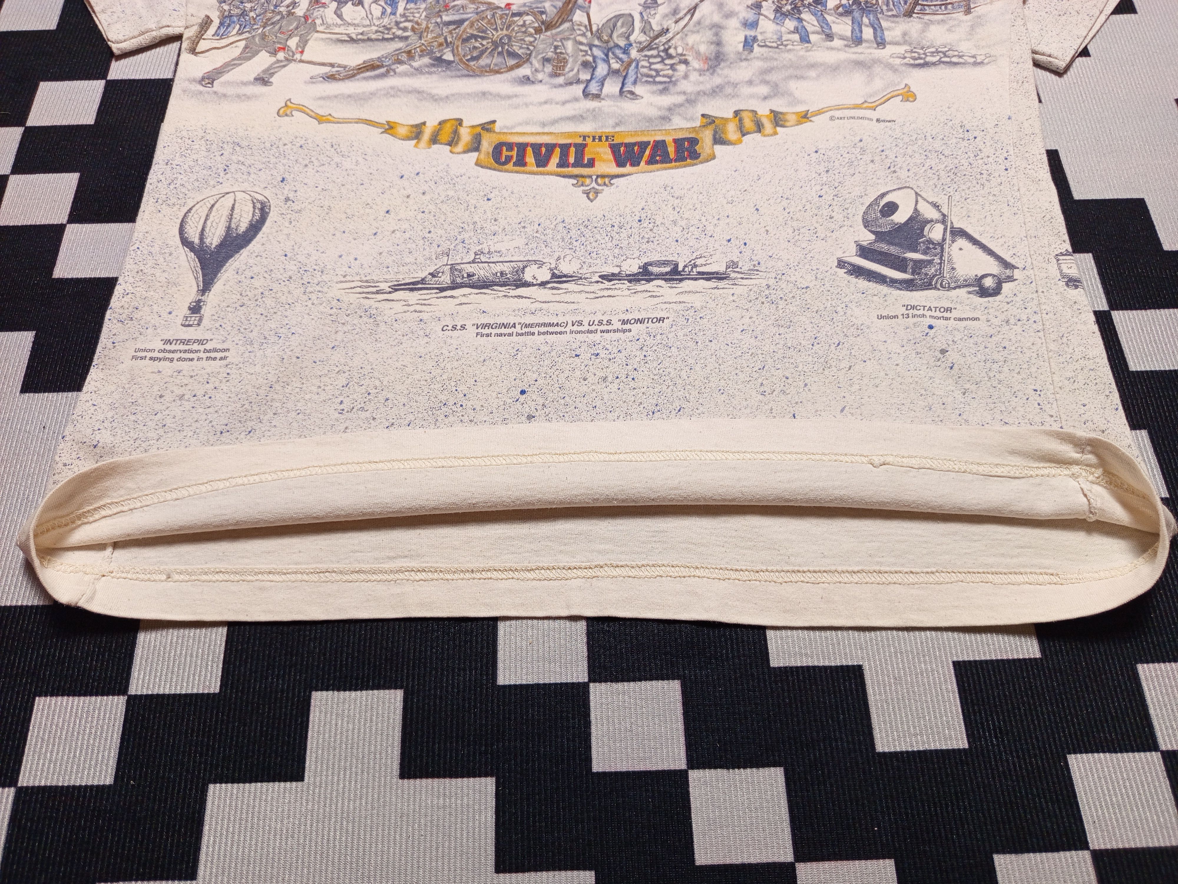 Designer × Vintage AOP Vintage Civil War Size US L / EU 52-54 / 3 - 8 Thumbnail