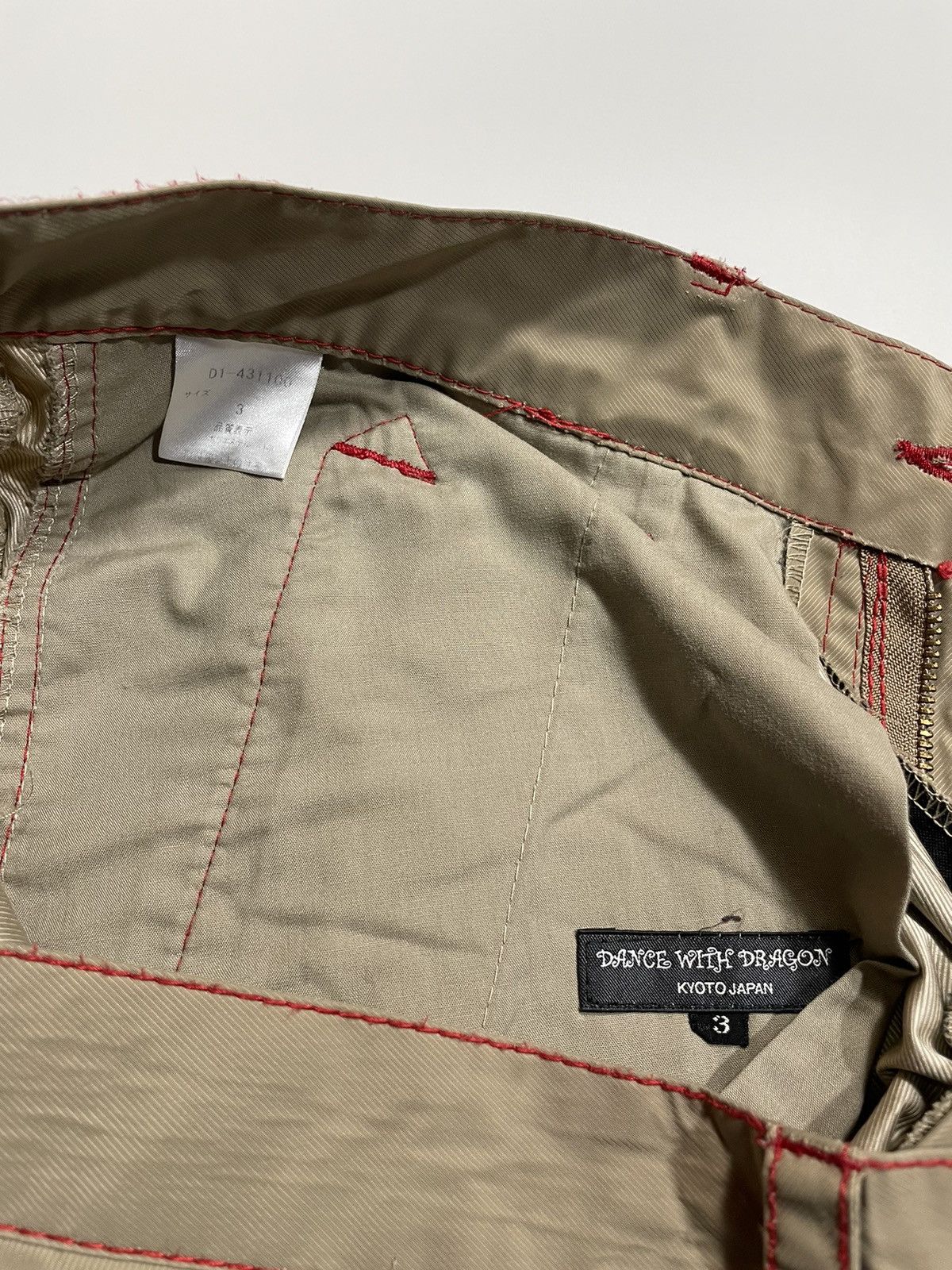Vintage Dance With Dragon Kyoto japan Cargo multi pocket utility Size US 32 / EU 48 - 10 Thumbnail