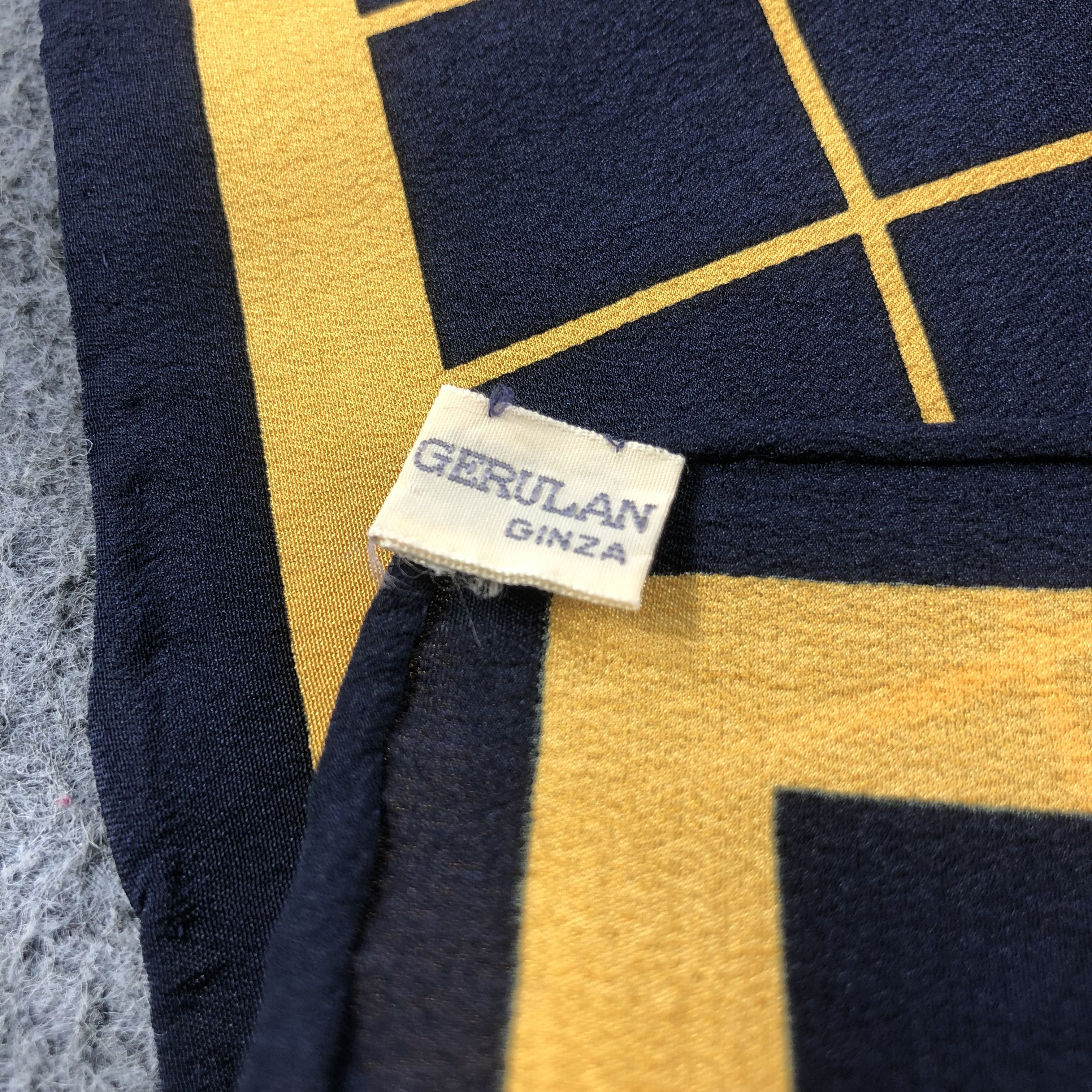 Vintage Guerlain Ginza Silk Scarf M319 Size ONE SIZE - 5 Thumbnail
