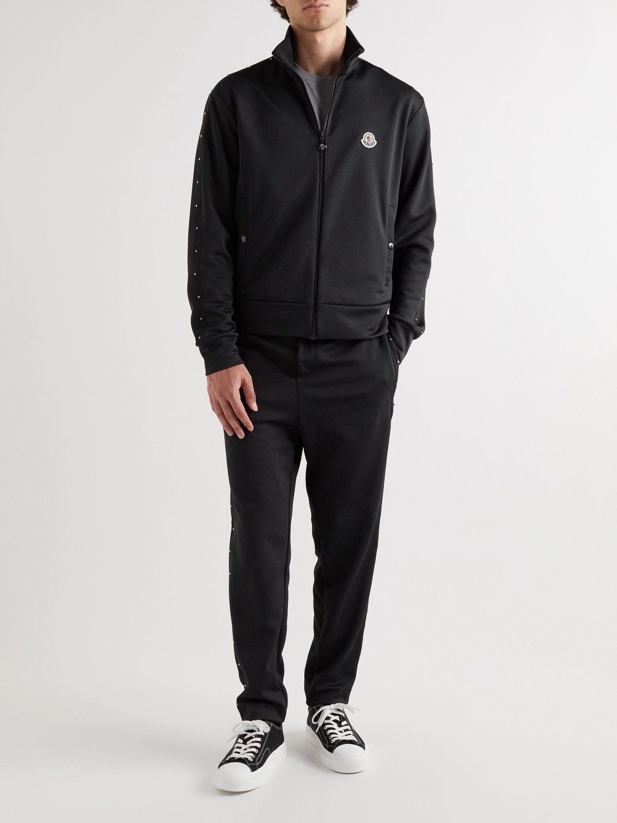 H20918H00001899A1999 Tapered Embellished Jersey Sweatpants