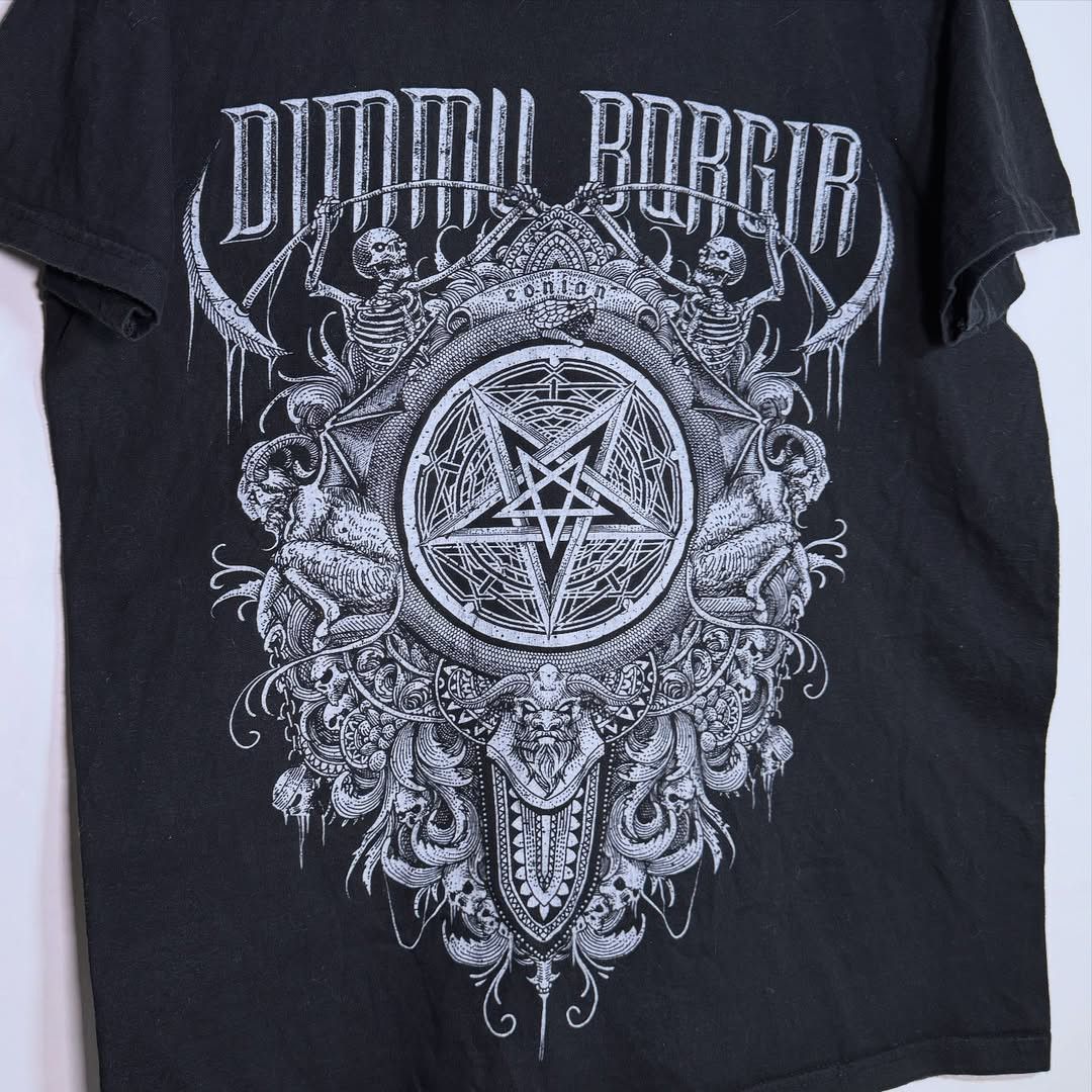 Band Tees × Vintage Dimmu Borgir Black Metal Tee Size US M / EU 48-50 / 2 - 2 Thumbnail