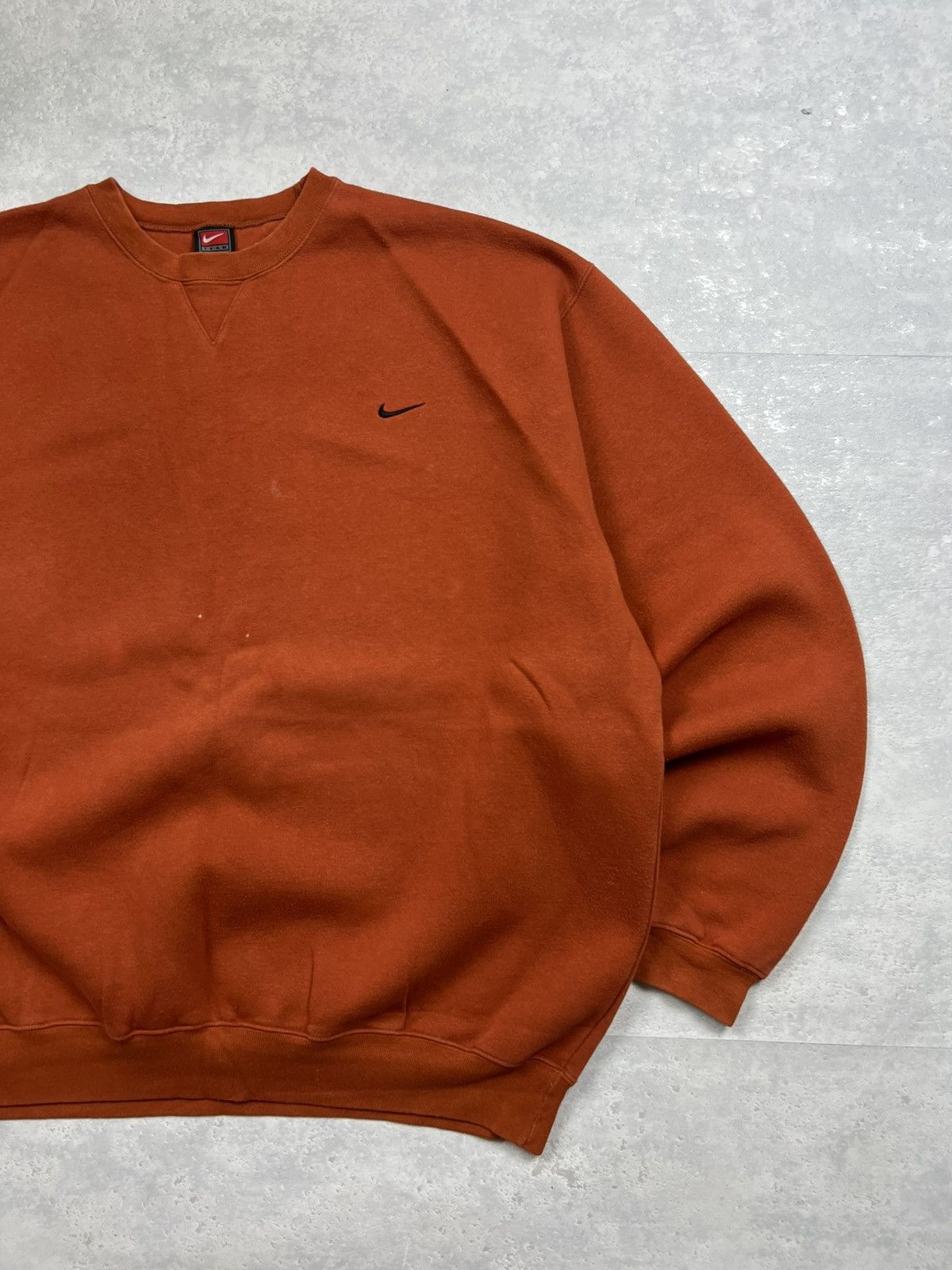 Nike 90s Nike Swoosh Vintage Y2K Oversized Blank Retro Sweatshirt Size US XL / EU 56 / 4 - 3 Thumbnail