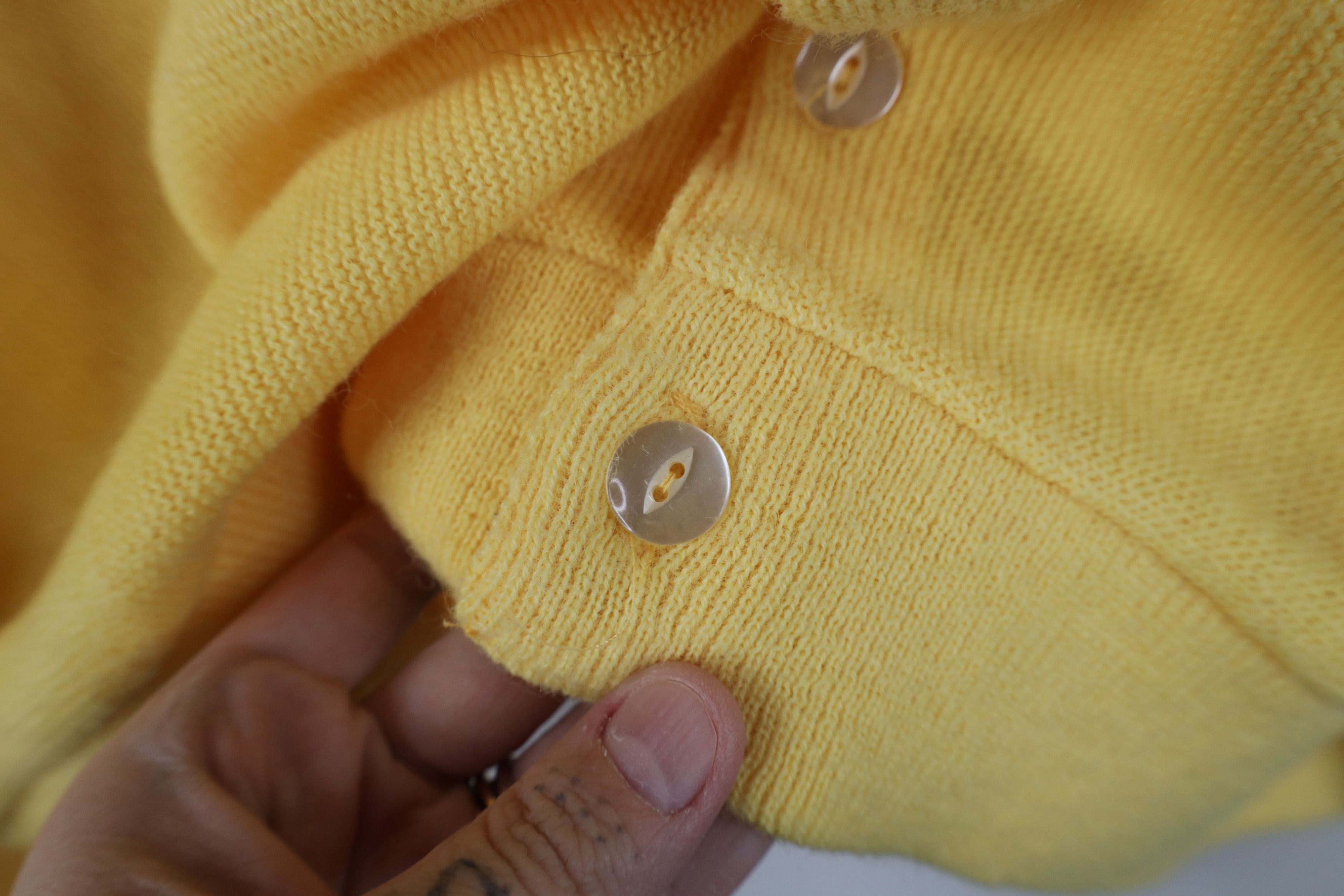 Vintage Vintage 70s Steelers Football Knit Cardigan Sweater USA Size US L / EU 52-54 / 3 - 11 Thumbnail