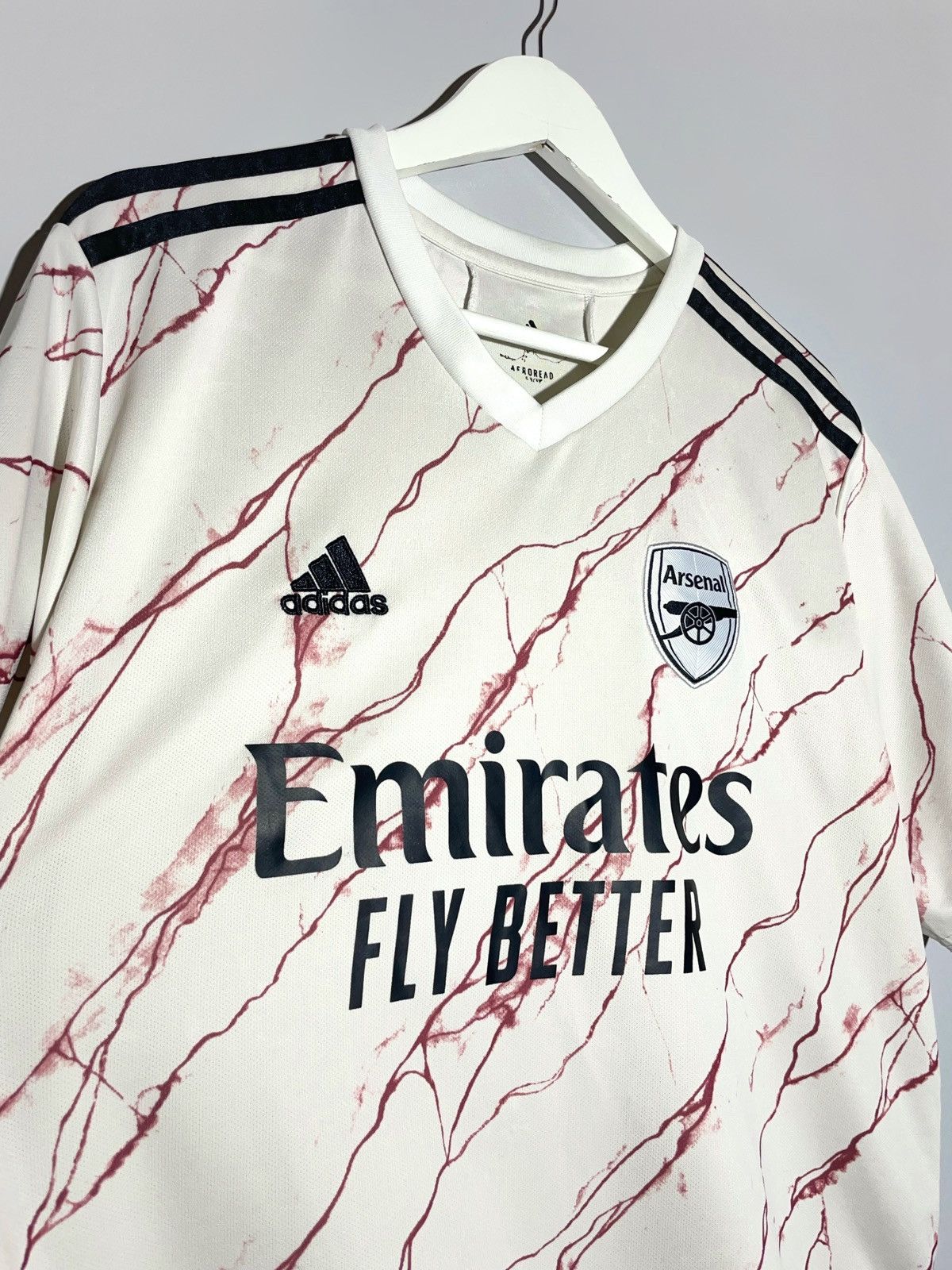 Adidas Arsenal FC Adidas 2020/21 Y2k Streetwear Football Shirt Size US L / EU 52-54 / 3 - 3 Thumbnail