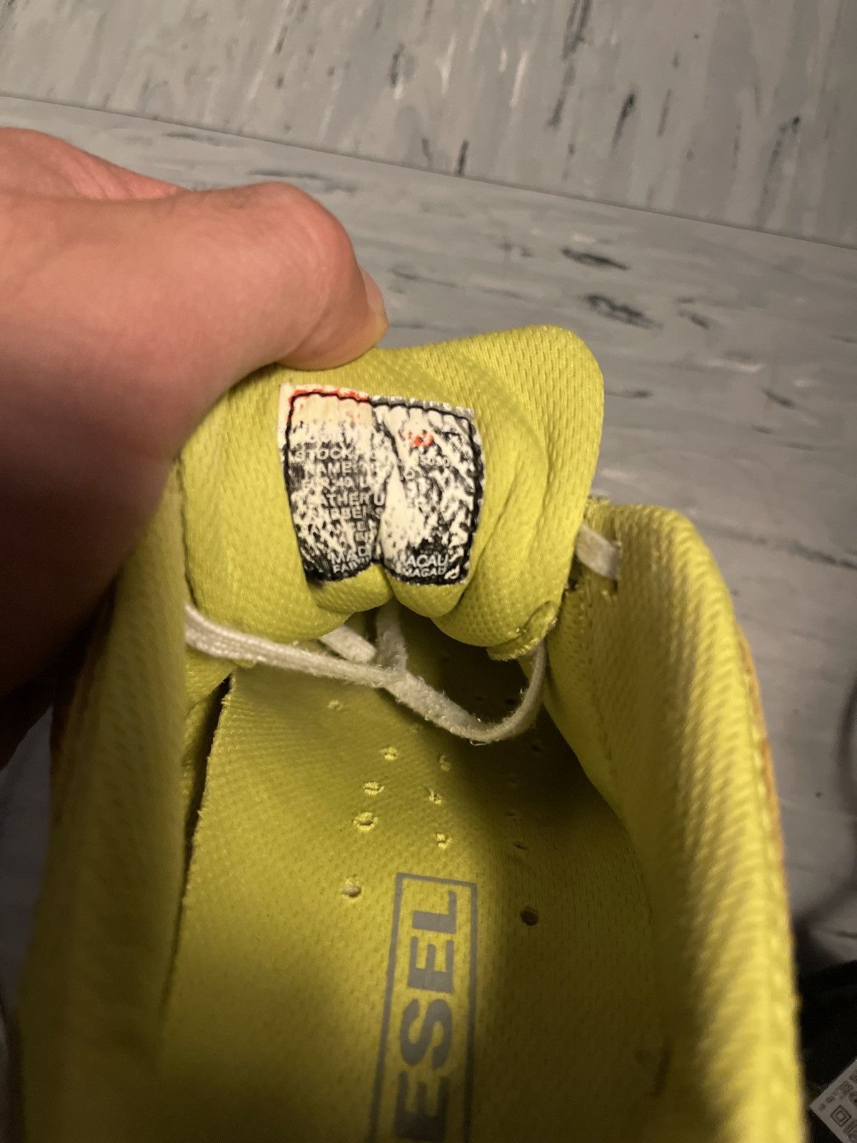 Diesel Y2K Diesel Whitney Menlo Yellow trainers Size US 9 / EU 42 - 6 Thumbnail