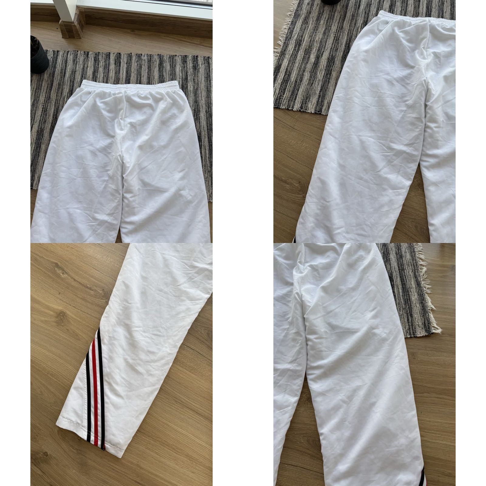 Adidas VINTAGE adidas AC MILAN Sweatpants Pants Men 42 White Soccer Football Adidas AC Milan Football Pants Mens Size US 42 / EU 58 - 9 Thumbnail