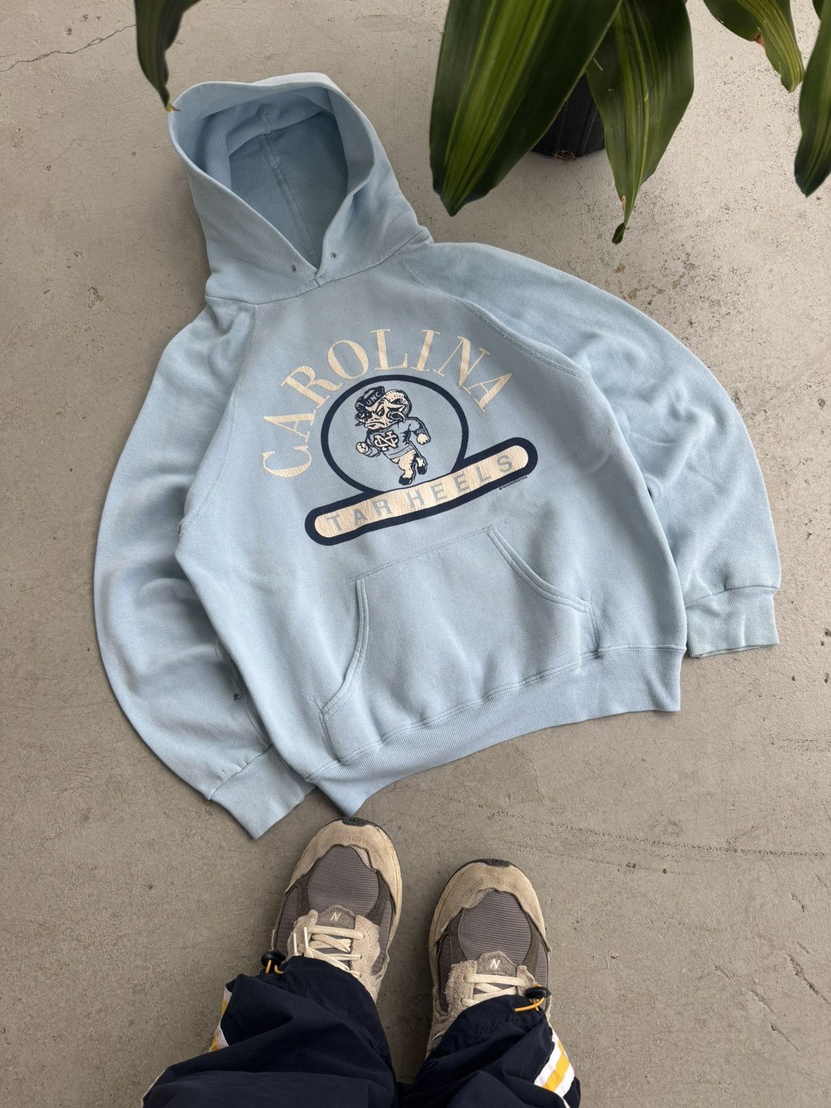 Nike 80s UNC Tar Heels Made in U.S.A Vintage Hoodie Size US S / EU 44-46 / 1 - 4 Thumbnail