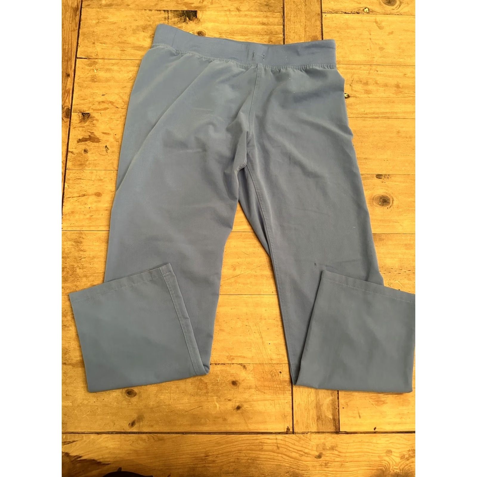 Vintage FIGS Technical Collection Pants Women Medium Blue Scrub Pants No Pull String Size 32" / US 10 / IT 46 - 3 Thumbnail
