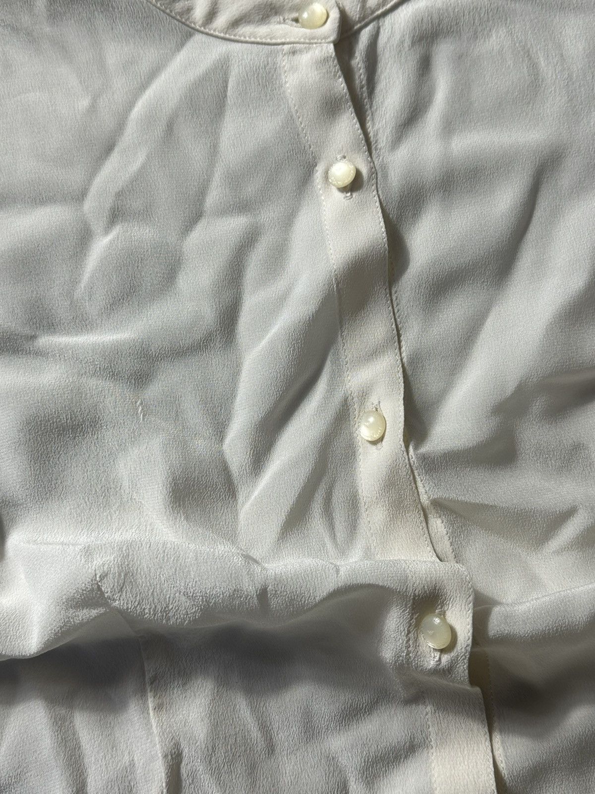Armani × Vintage 🚨AVANT GARDE ARMANI 90s RARE longsleeve BLOUSES Y2K LUXURY Size M / US 6-8 / IT 42-44 - 4 Thumbnail