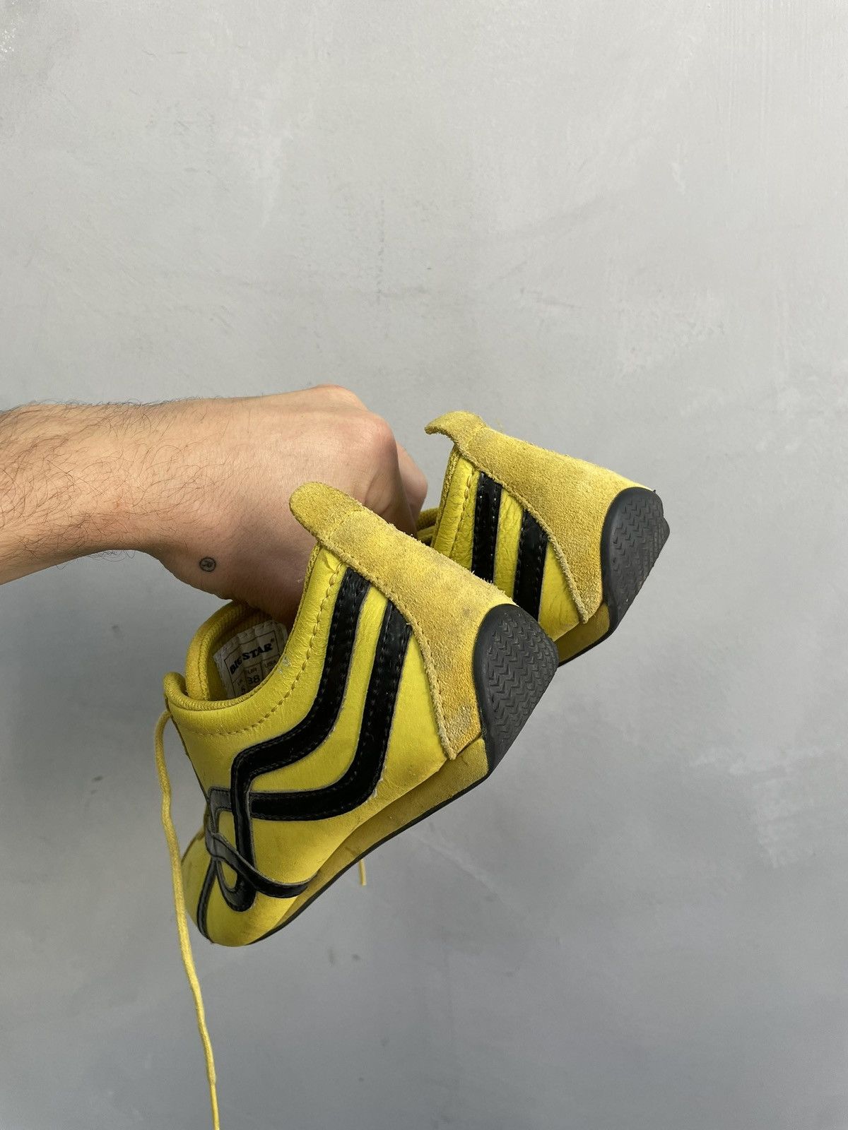 Big Star Bog Star Onitsuka style yellow kill bill sneakers y2k Size US 8 / IT 38 - 7 Thumbnail
