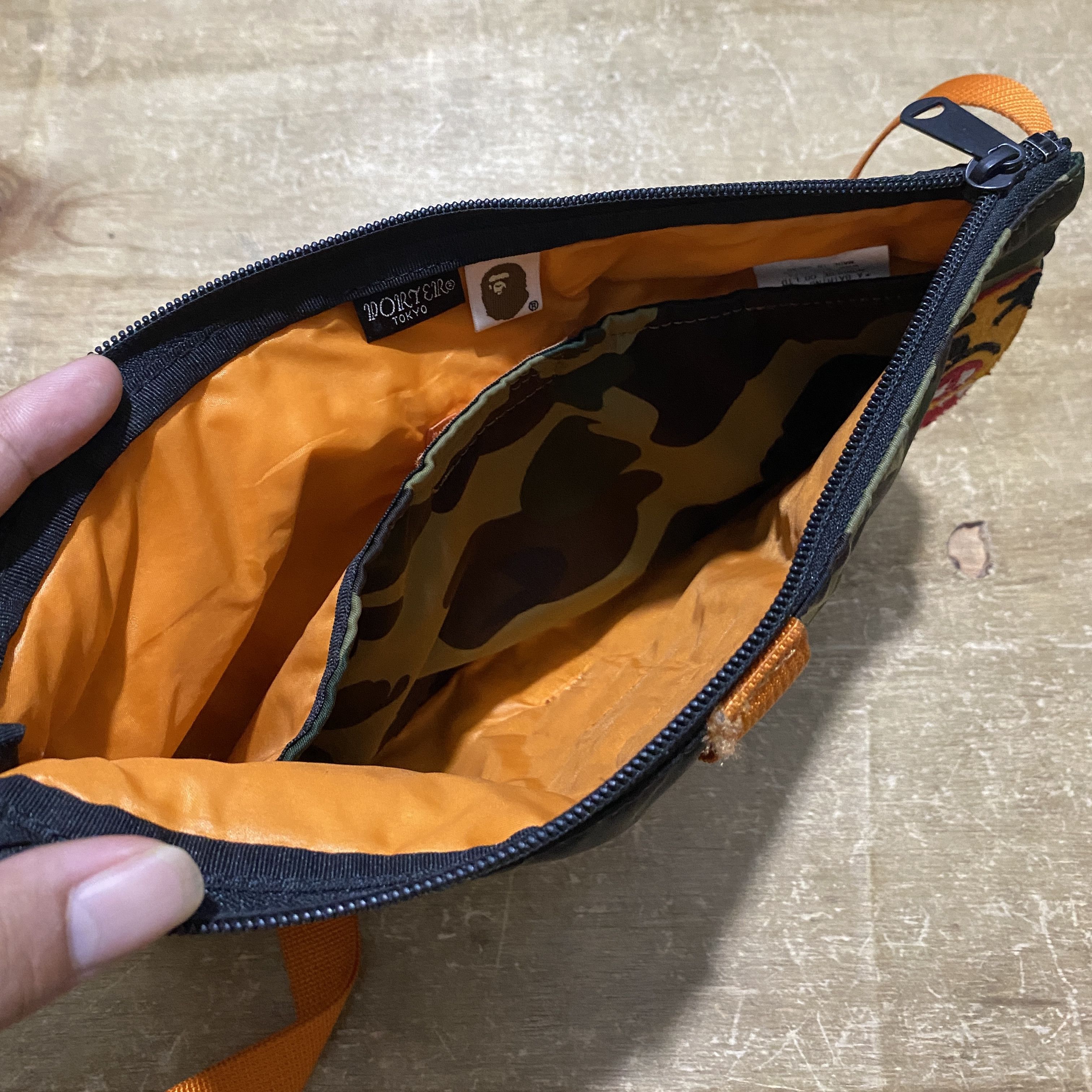 Bape × Porter Abathing Ape Tiger Camo x Porter Sacoche Size ONE SIZE - 10 Thumbnail