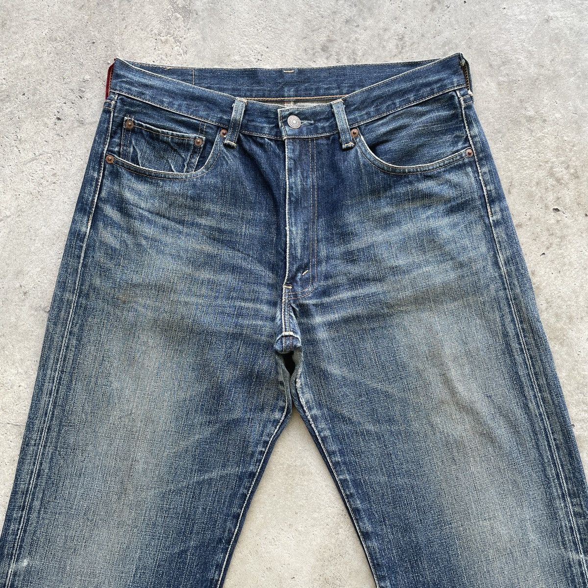 Jean × Levi's × Vintage Vintage Levi’s 510 Faded Mud Wash Jeans Pants Denim W33 Size US 33 - 3 Thumbnail
