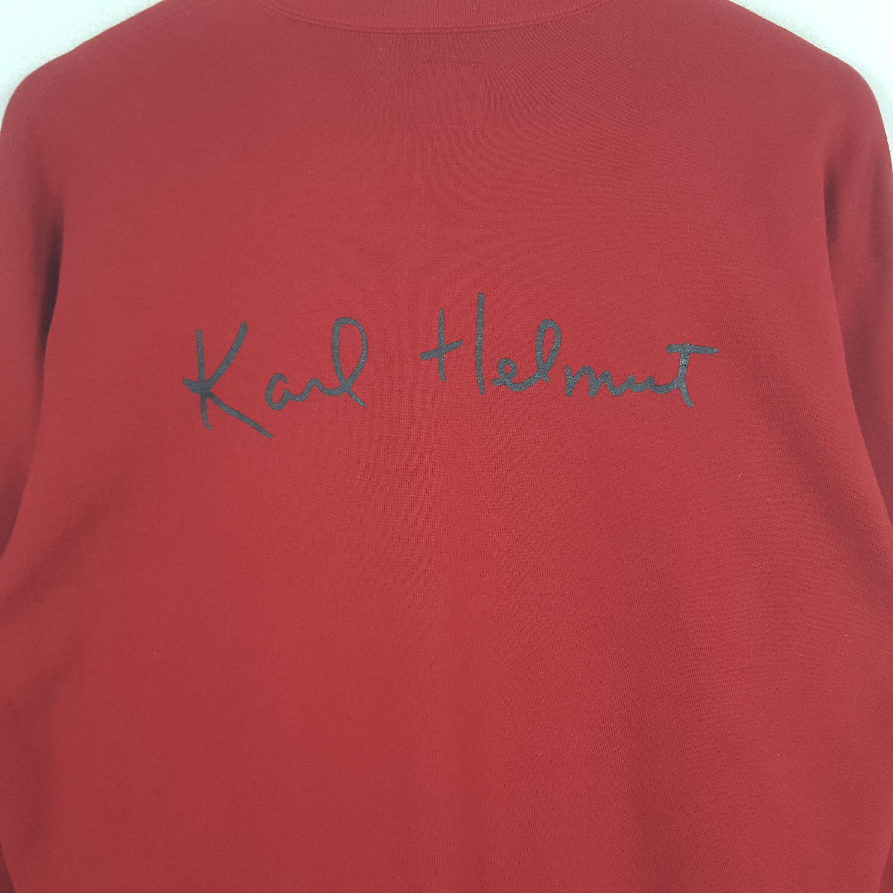 Karl Helmut Vintage Karl Helmut Shoes Art Designer Sweatshirt C295N3 Size US M / EU 48-50 / 2 - 4 Thumbnail
