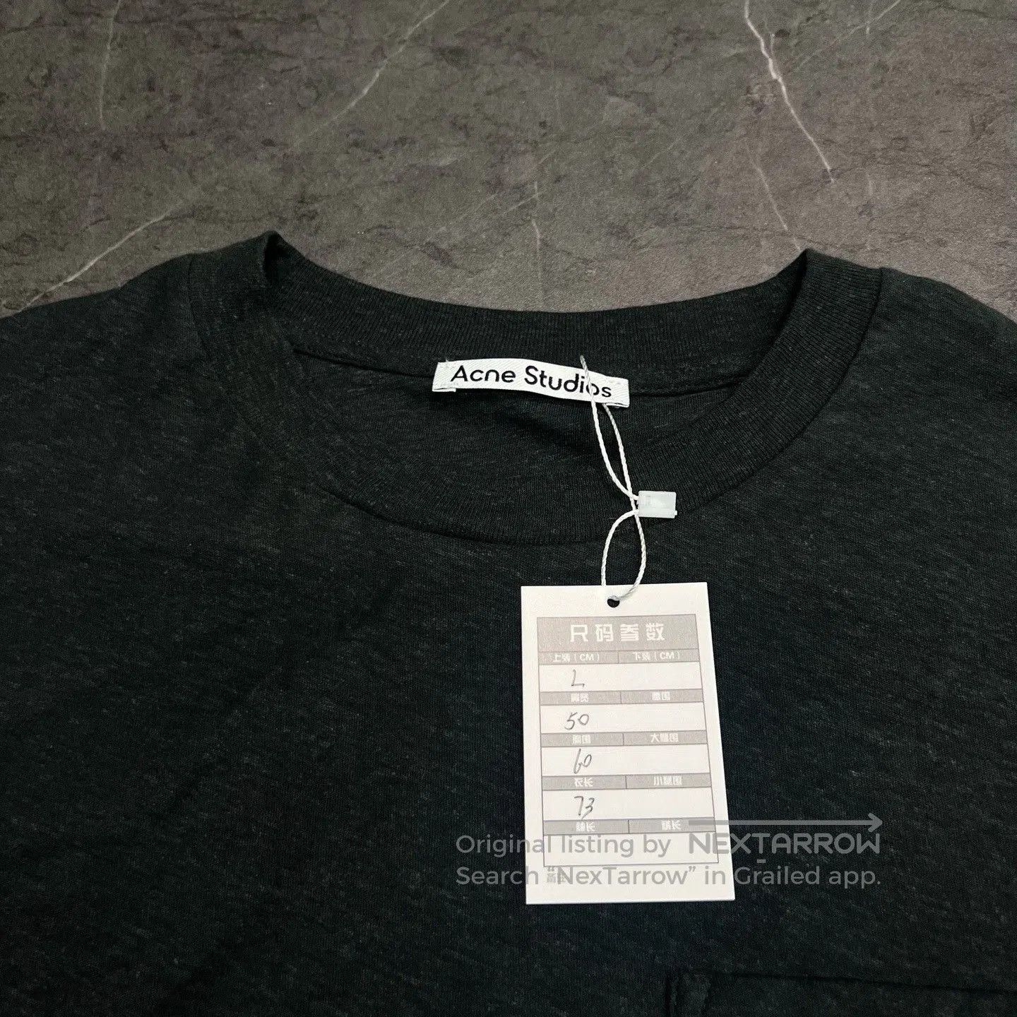 Acne Studios Acne Studios FW25 1996 Small Logo Crewneck Long Sleeve. Size US L / EU 52-54 / 3 - 4 Thumbnail