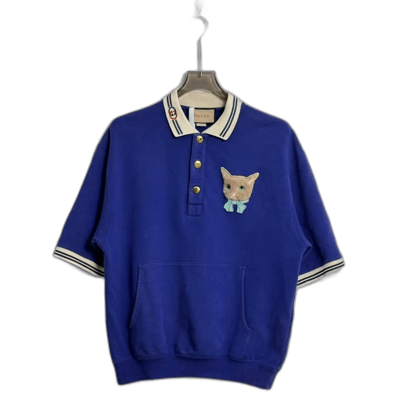 Gucci Gucci Cat Embroidered Short Sleeve Polo Size US XS / EU 42 / 0 - 1 Thumbnail