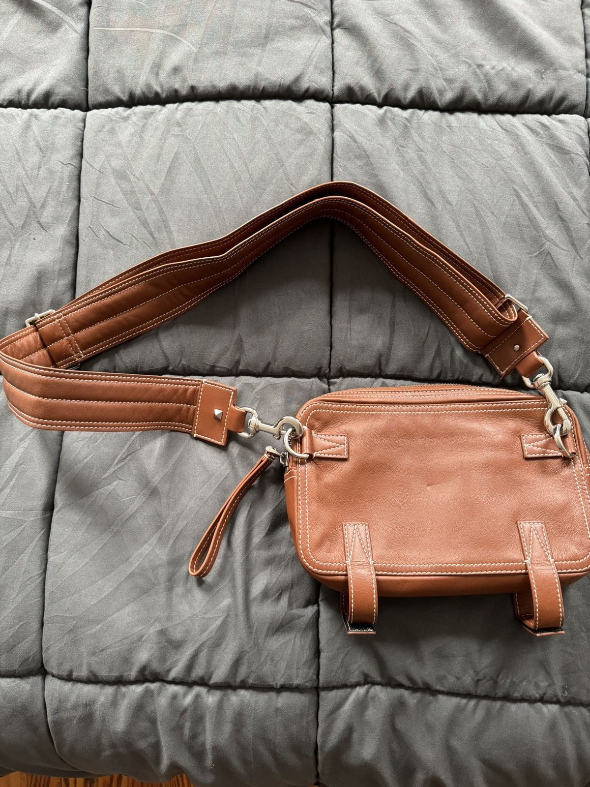 Valentino Valentino Leather cross body bag Size ONE SIZE - 5 Thumbnail