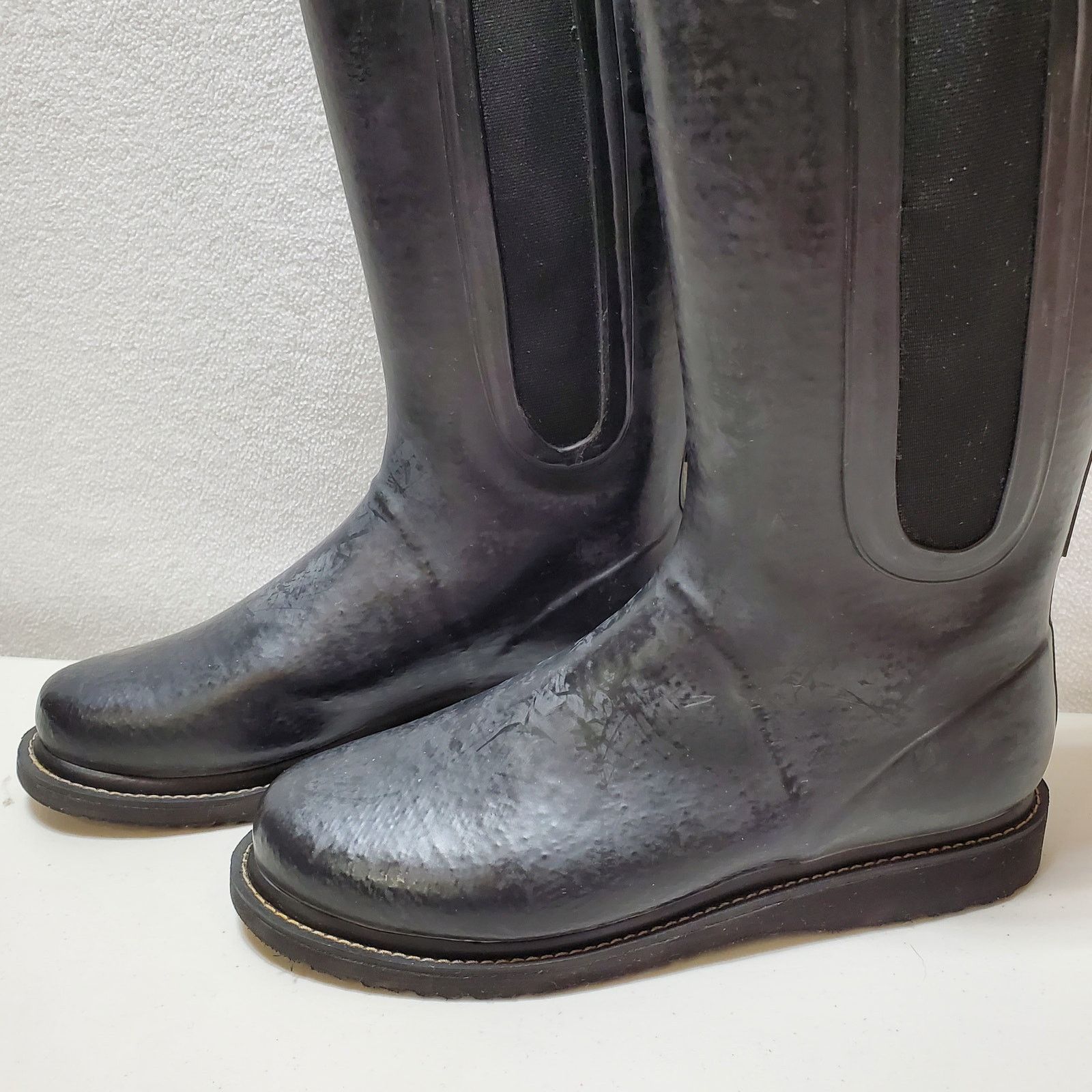 Ilse Jacobsen Isle Jacobsen Hornbach Rain Boots Womens 40/9.5 Black Tall Size US 9.5 / IT 39.5 - 6 Thumbnail