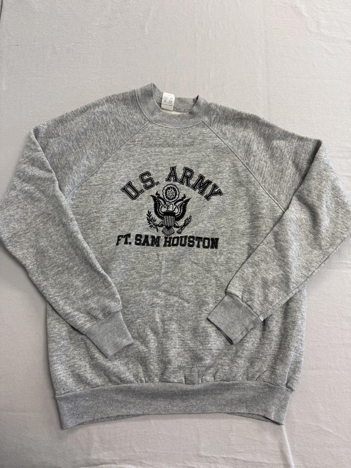 Artek Vintage Artex US Army Fort Sam Houston Crewneck Size US XL / EU 56 / 4 - 1 Thumbnail