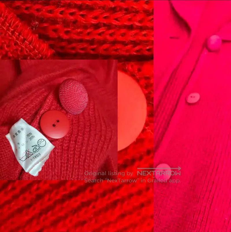 Dior Dior Red Wool Blend Long Sleeve Pullover . Size M / US 6-8 / IT 42-44 - 9 Thumbnail