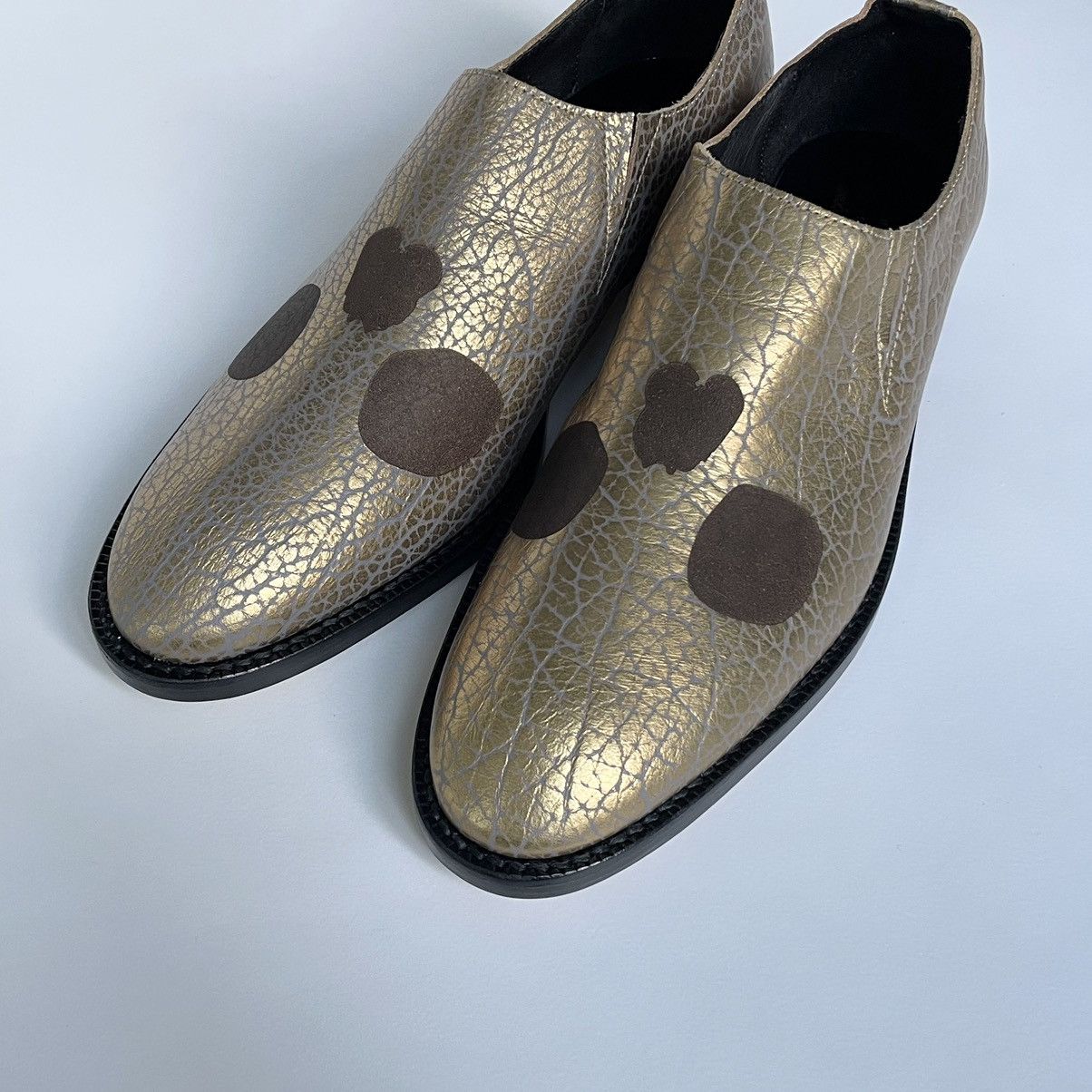 Comme des Garcons ‘Skull Print’ Leather Loafers Size US 8 / EU 41 - 15 Thumbnail