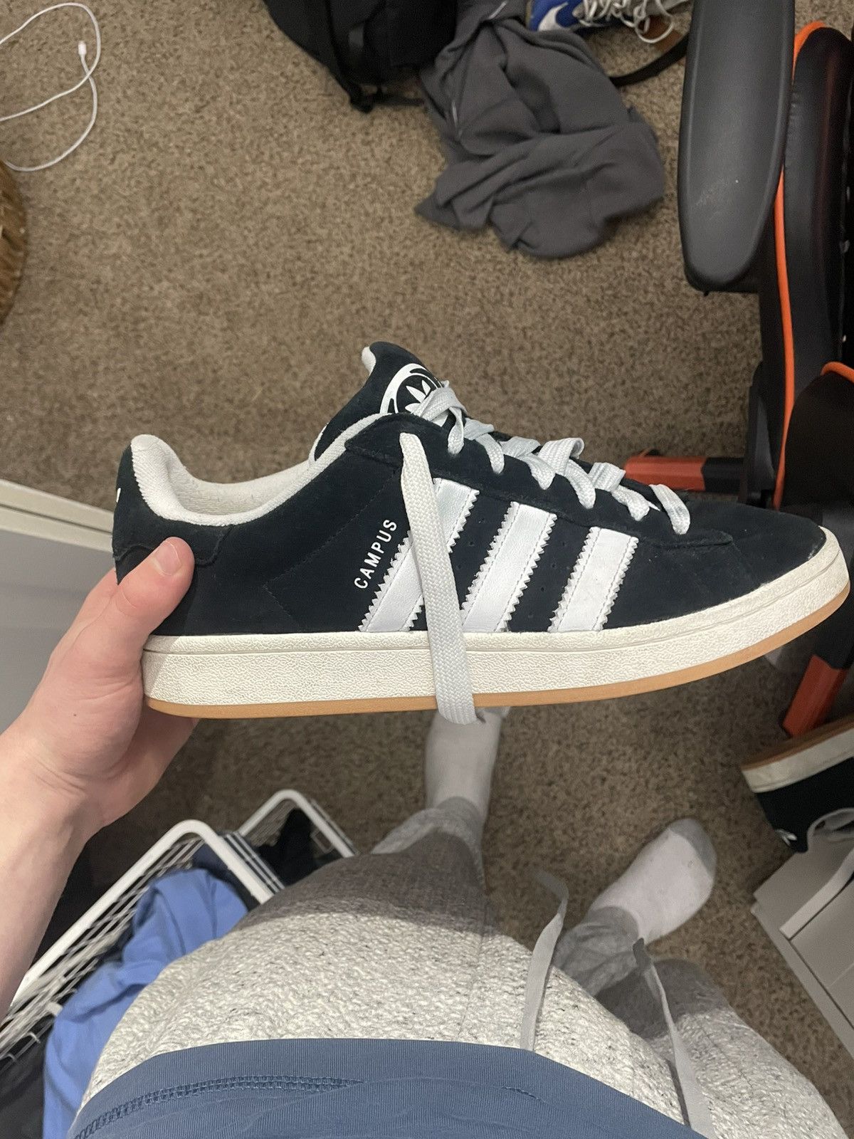 Adidas Adidas campus black Size US 11 / EU 44 - 1 Thumbnail