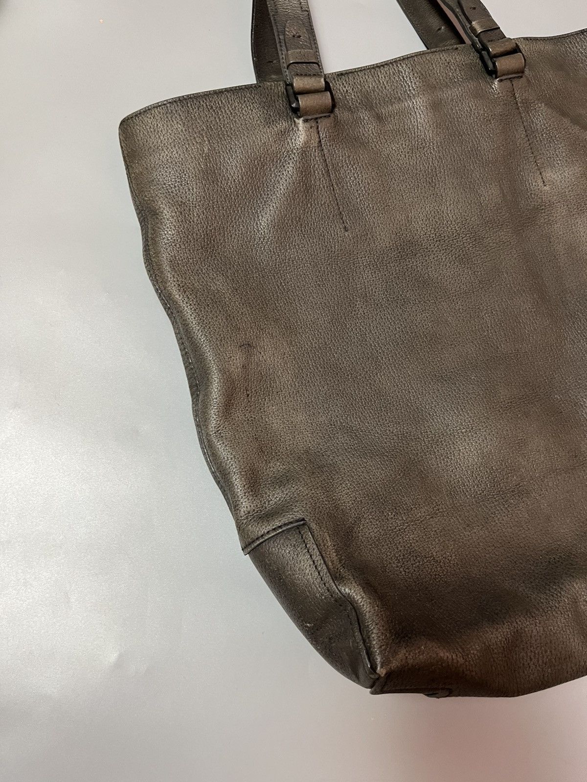 Lanvin Lanvin archived leather tote bag Size ONE SIZE - 6 Thumbnail