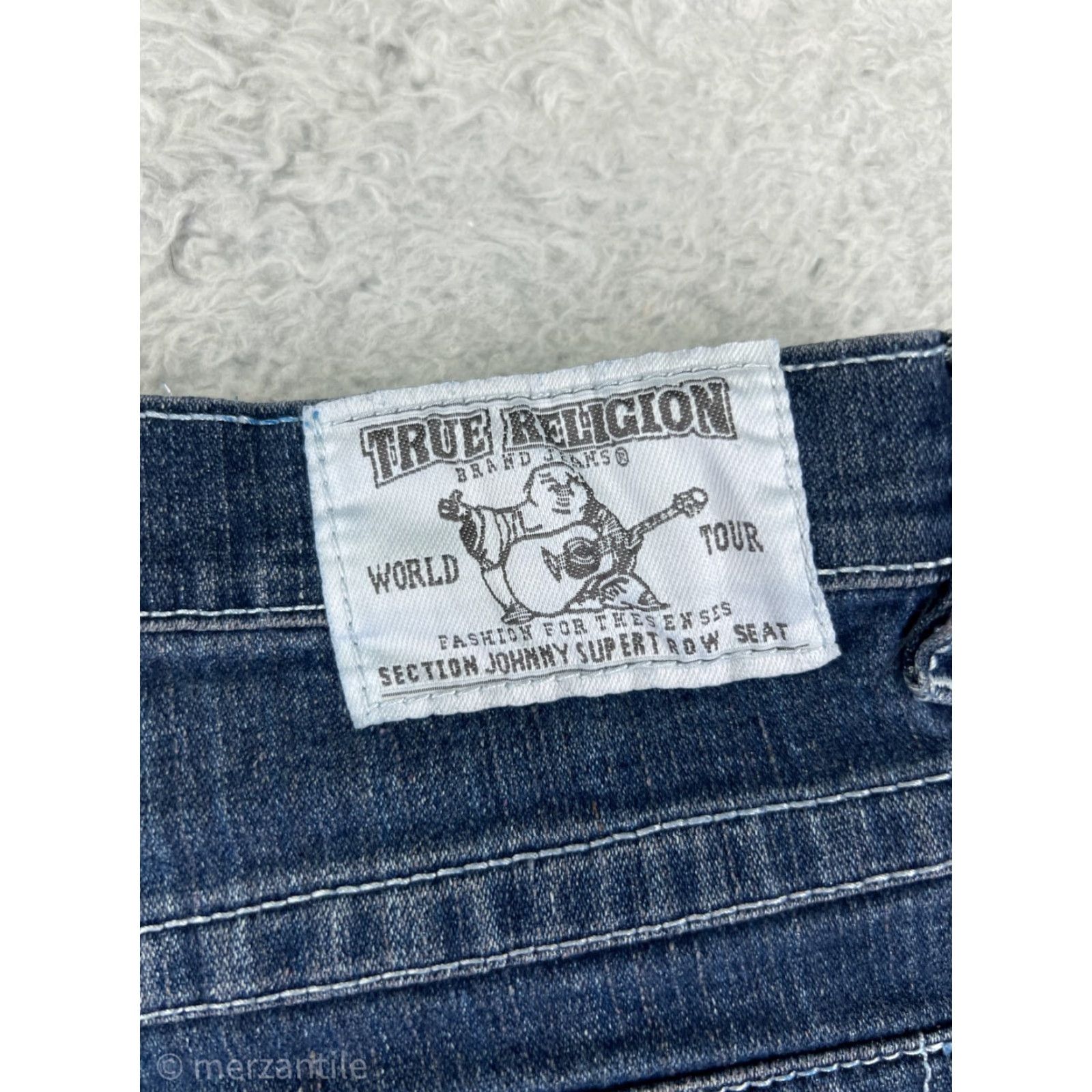 True Religion True Religion Jeans Women 27 Blue Denim Skinny 5-Pocket Design Regular Medium Wash Casual Mens? Wait end. Size 27" / US 4 / IT 40 - 6 Thumbnail