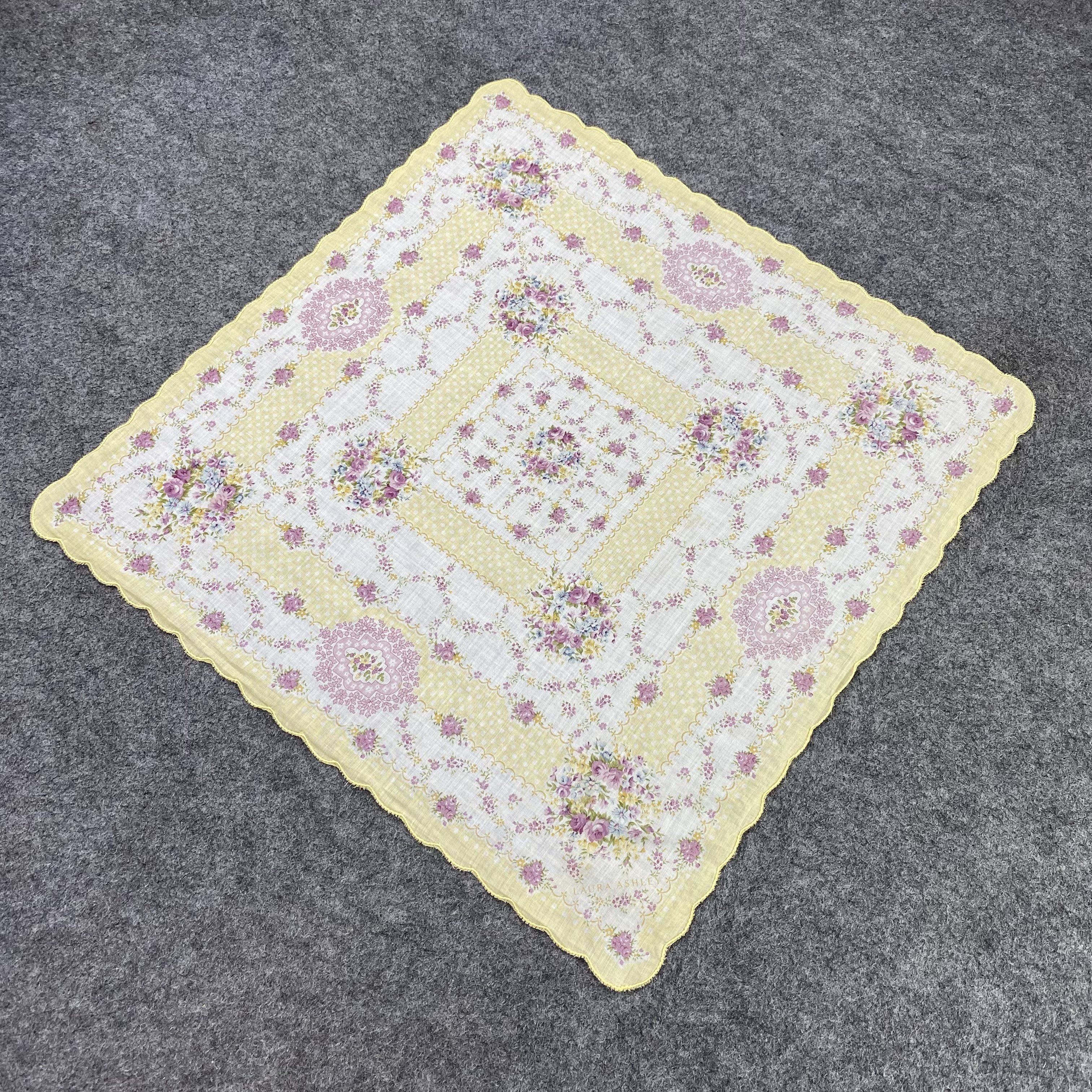 Laura Ashley Laura Ashley Handkerchief Neckerchief Bandana-B2007 Size ONE SIZE - 4 Thumbnail