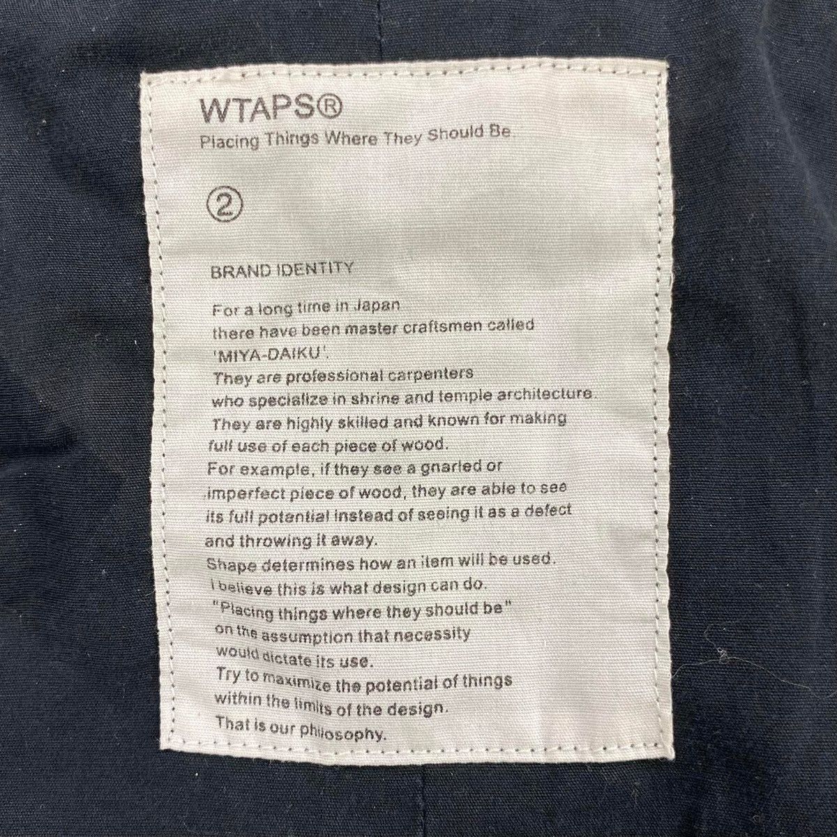 Wtaps FW2017 ‘EX34 Collection’ M-65 Jacket Size US M / EU 48-50 / 2 - 10 Thumbnail