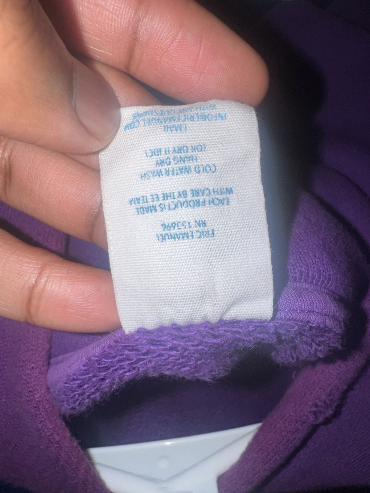 Eric Emanuel Eric Emanuel Basic Hoodie Purple/Green Size US S / EU 44-46 / 1 - 6 Thumbnail