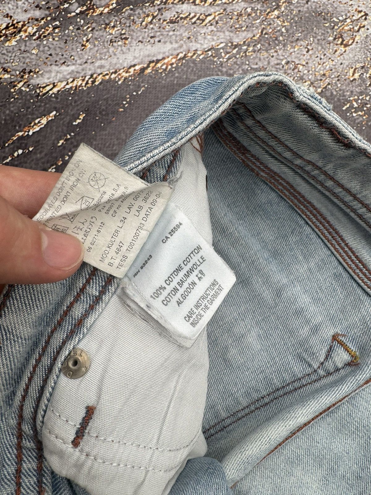 Diesel Diesel Vintage Light Flared Jeans Size 29" - 6 Thumbnail