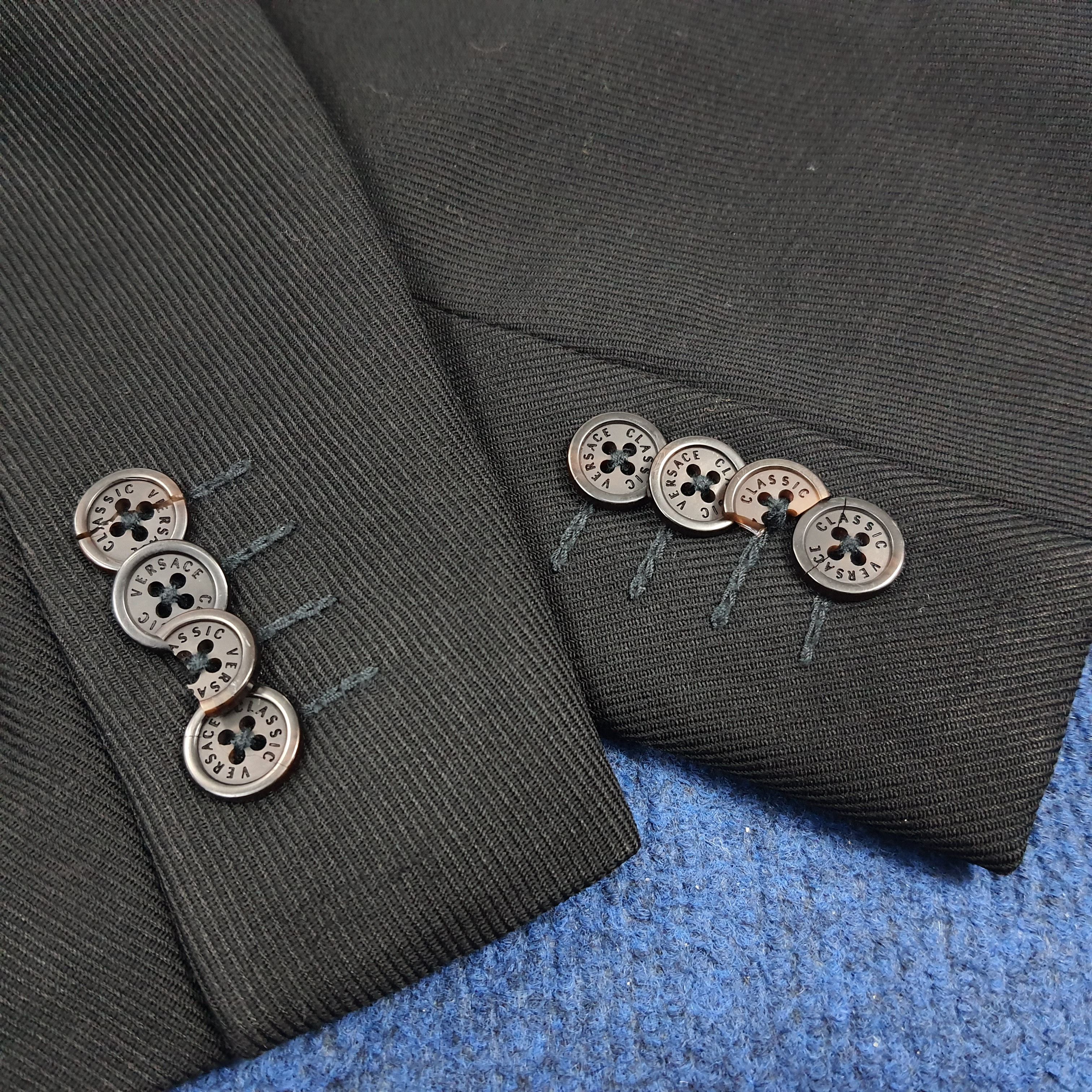 Versace × Vintage Vintage Versace Classic Trench Jacket Size US M / EU 48-50 / 2 - 11 Thumbnail