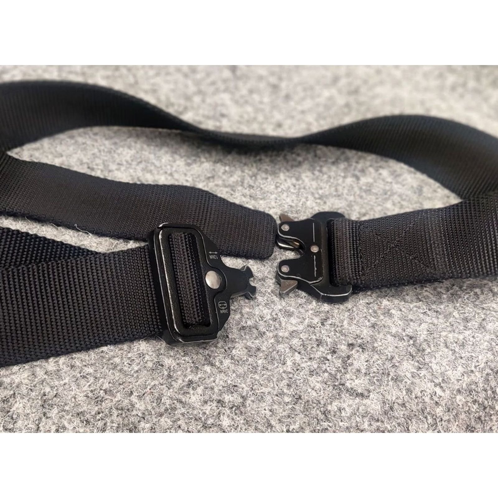 Alyx VINTAGE Japan LGB Style Black Alyx Nylon Canvas Safety Buckle Belt Metal Logo Y2K Size ONE SIZE - 6 Thumbnail