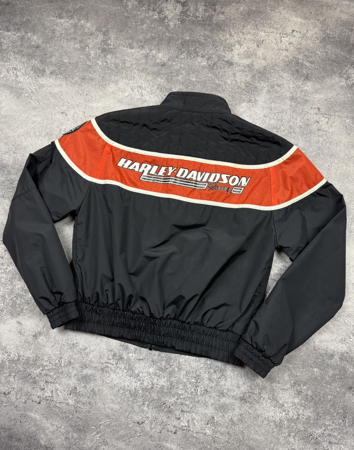 Harley Davidson Vintage Harley Davidson Jacket Big Logo Y2K Made In USA Size US S / EU 44-46 / 1 - 18 Thumbnail