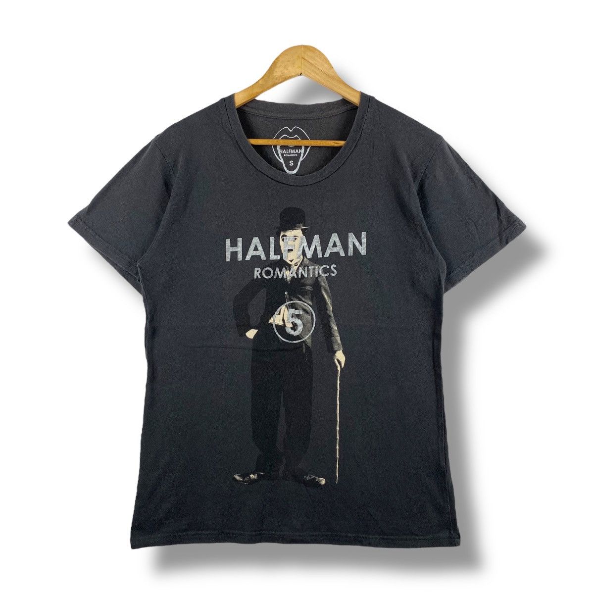 Halfman HALFMAN Romantics Chaplin Graphic Tee Shirt Small Size Size US S / EU 44-46 / 1 - 1 Thumbnail