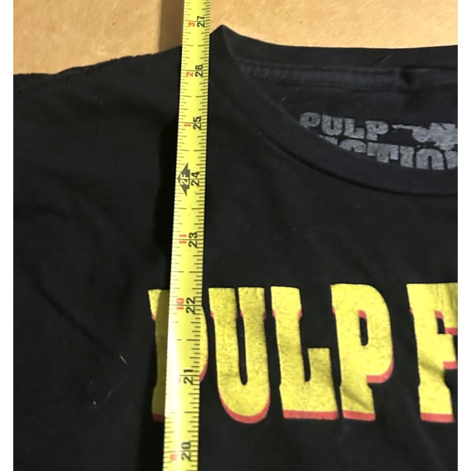Vintage Pulp Fiction Shirt Men XL Black Short Sleeve - Logo Graphic Men's T-Shirt Size US XL / EU 56 / 4 - 6 Thumbnail