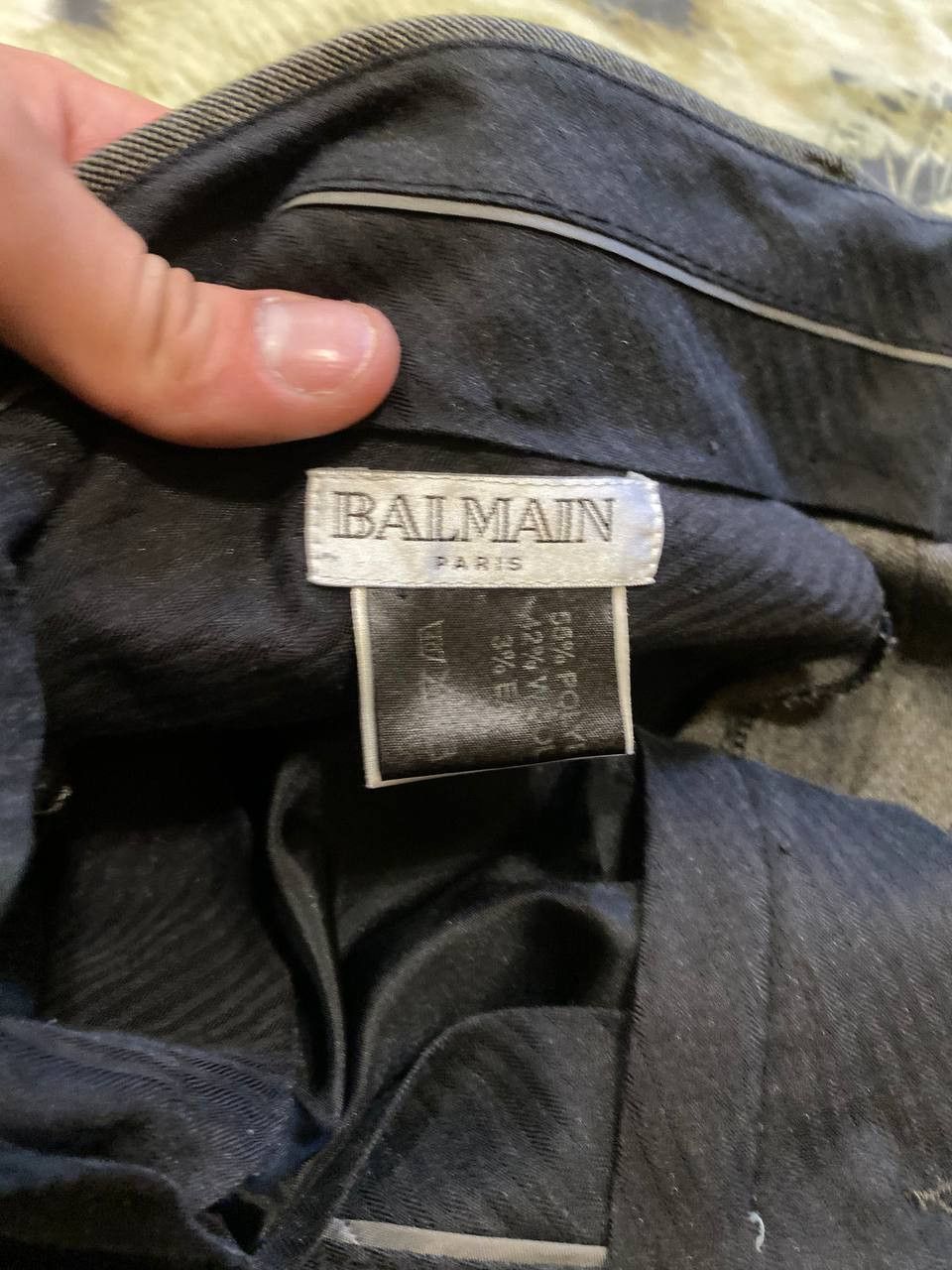 Balmain Vintage Balmain Paris Casual Pants Size 34 Size US 34 / EU 50 - 2 Thumbnail