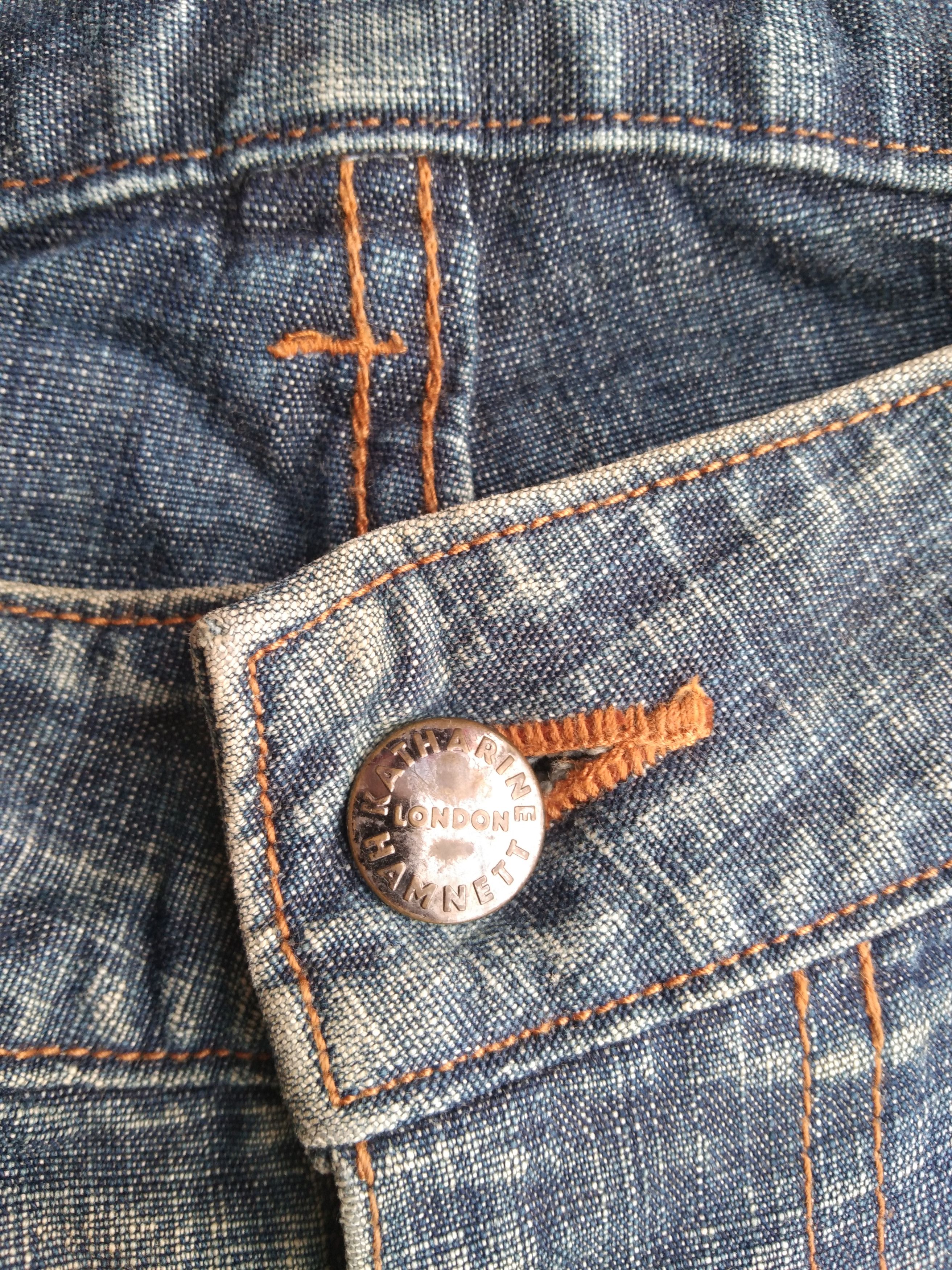Katharine Hamnett London Vintage Katharine Hamnett London MudWash BootCut Jeans 31x32 Size US 31 - 6 Thumbnail