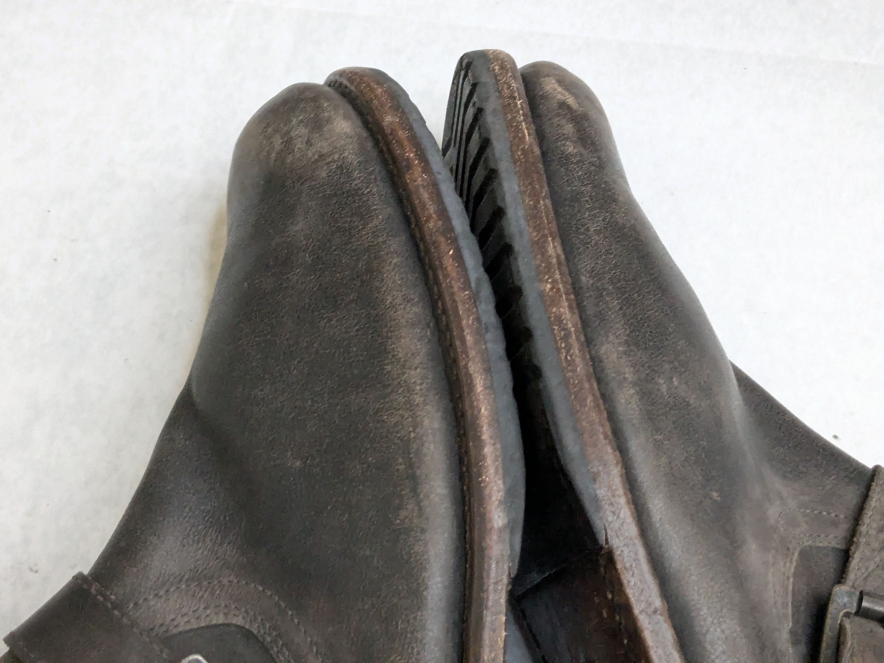 Frye Frye Engineer Boots Brown Leather 12 D Motorcycle Biker Size US 12 / EU 45 - 10 Thumbnail