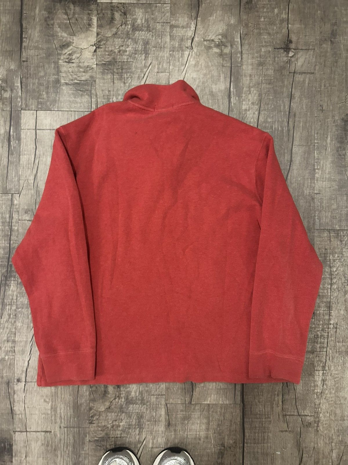 Polo Ralph Lauren Red Polo Ralph Lauren Quarter Zip Sweatshirt Large Size US L / EU 52-54 / 3 - 5 Thumbnail