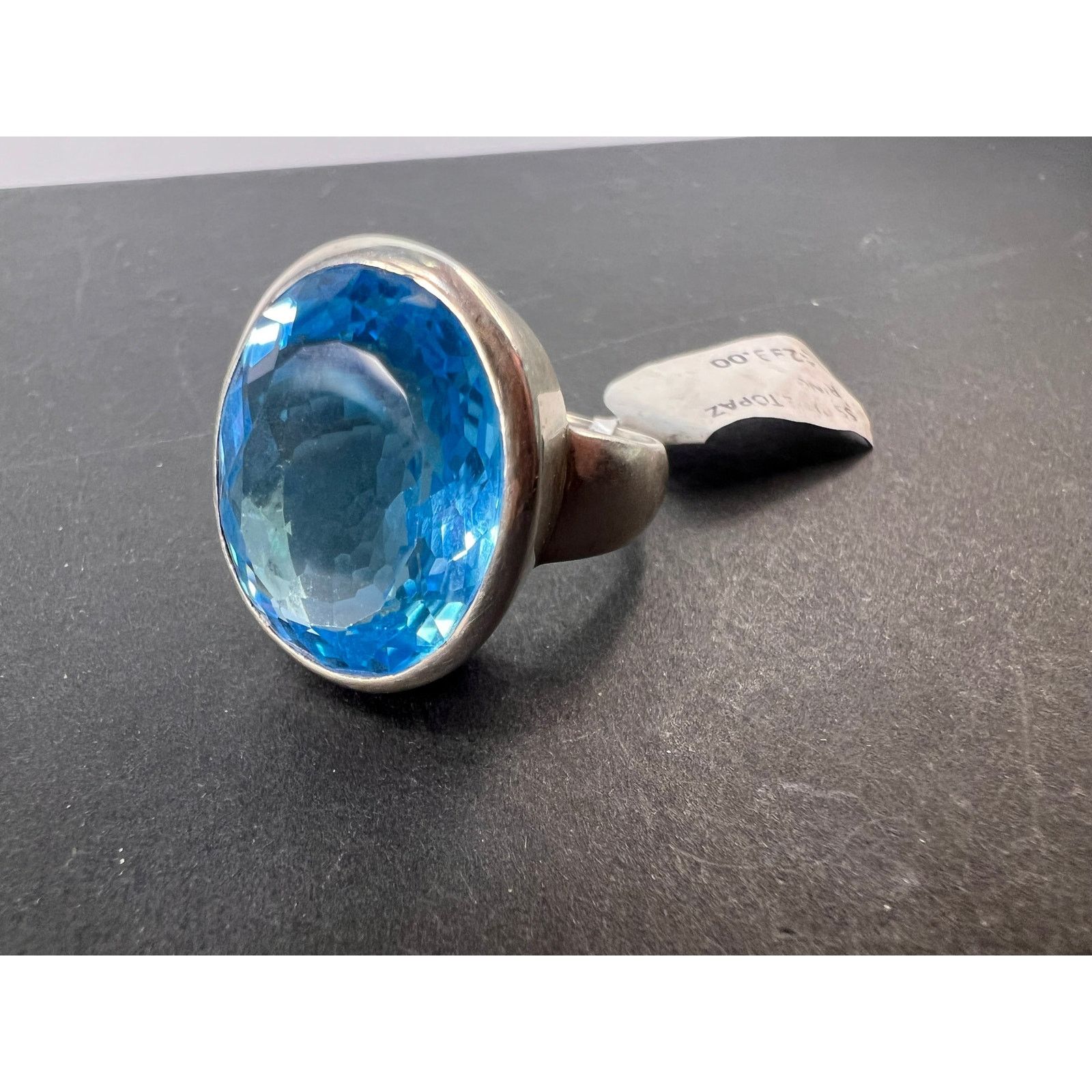 Other NEW Swiss blue topaz 925 ring size 8/ 12.92 grams Size ONE SIZE - 7 Thumbnail