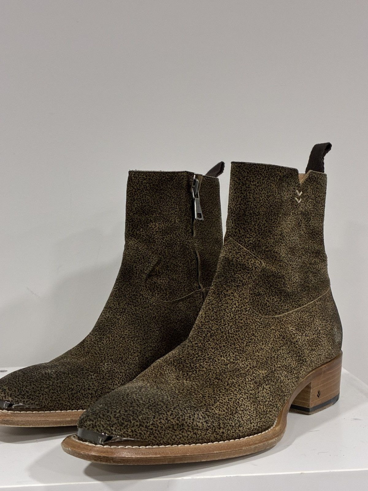 John Varvatos Crossby Zip Boot Size 12 Size US 12 / EU 45 - 8 Thumbnail