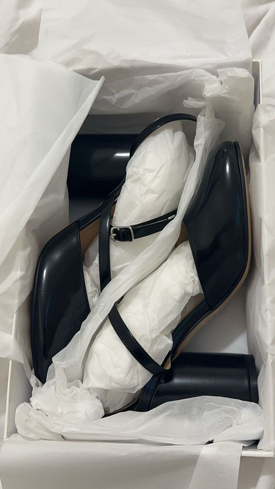 Designer × Maison Margiela Maison Margiela 80mm Tabi sandal pumps Size US 10 / IT 40 - 1 Thumbnail
