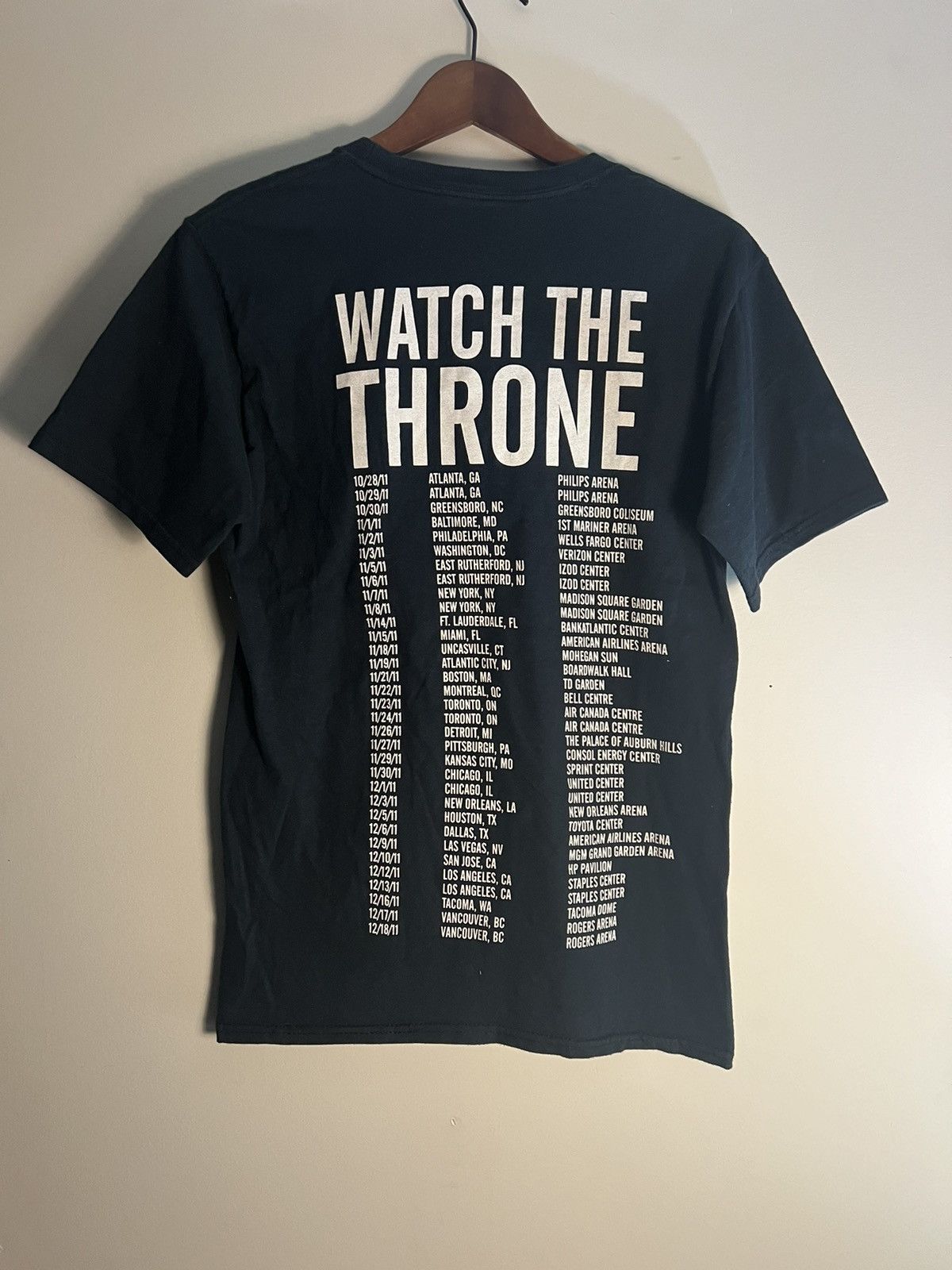 Jay-Z × Kanye West × Yeezy 👑Watch the Throne👑 Kanye West Jay-Z tour tee Size US S / EU 44-46 / 1 - 2 Thumbnail