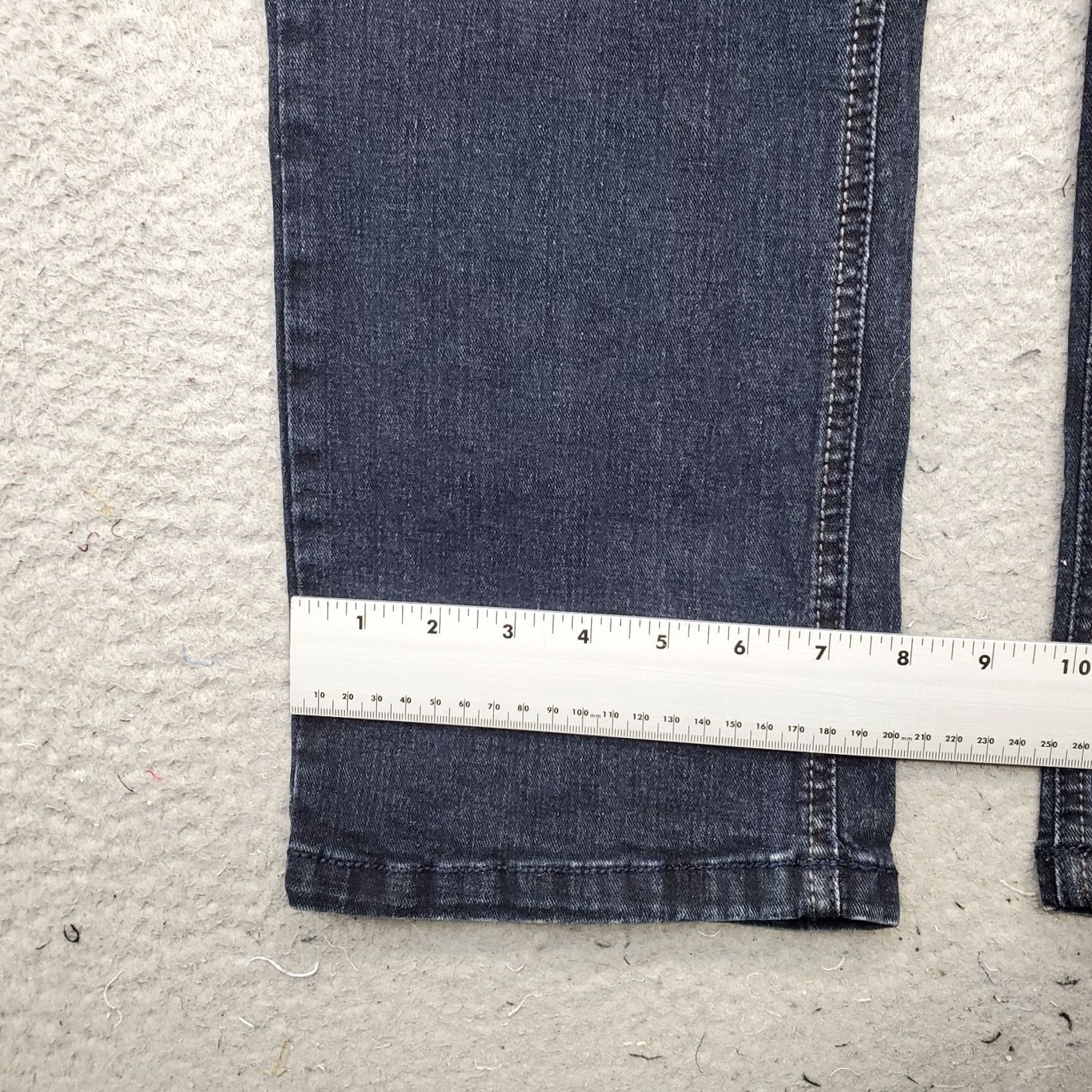 Vintage Urban Star Jeans Mens 34x30 Blue Premium Denim Stretch Flat Front Straight Leg Jeans Mens Size 34 Blue 5-Pocket Design Regular Fit Size US 34 / EU 50 - 5 Thumbnail