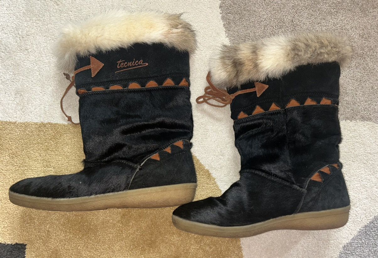 Vintage Fur vintage boots Tecnica Size US 9 / IT 39 - 5 Thumbnail