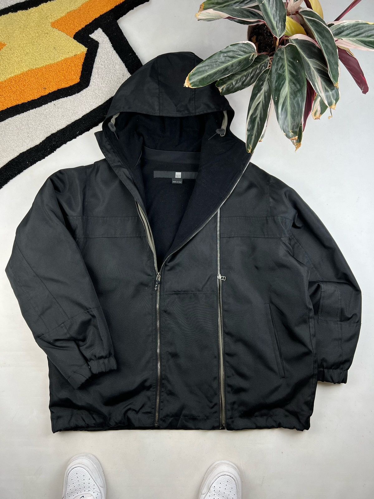 Designer × Marithe + Francois Girbaud × Vintage Vintage Marithe Francois Girbaud oversized Jacket zipper Size US L / EU 52-54 / 3 - 3 Thumbnail